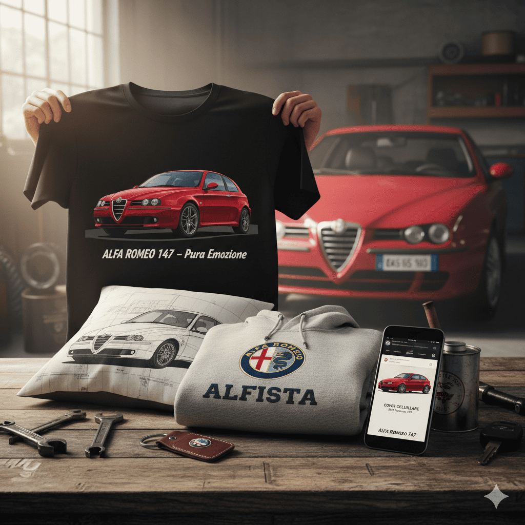 La Tua Passione per l'Alfa Romeo 147 in Stile: Scopri la Collezione Alfista Shop