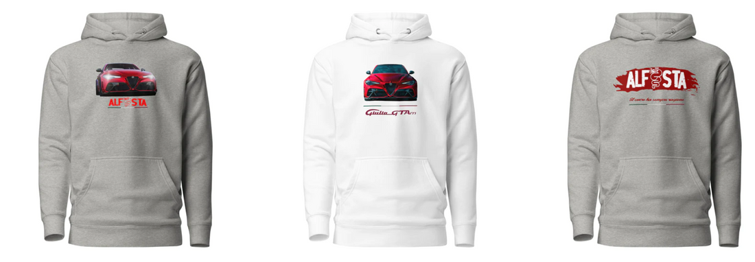 Le felpe Alfa Romeo: L'abbigliamento perfetto per gli Alfisti