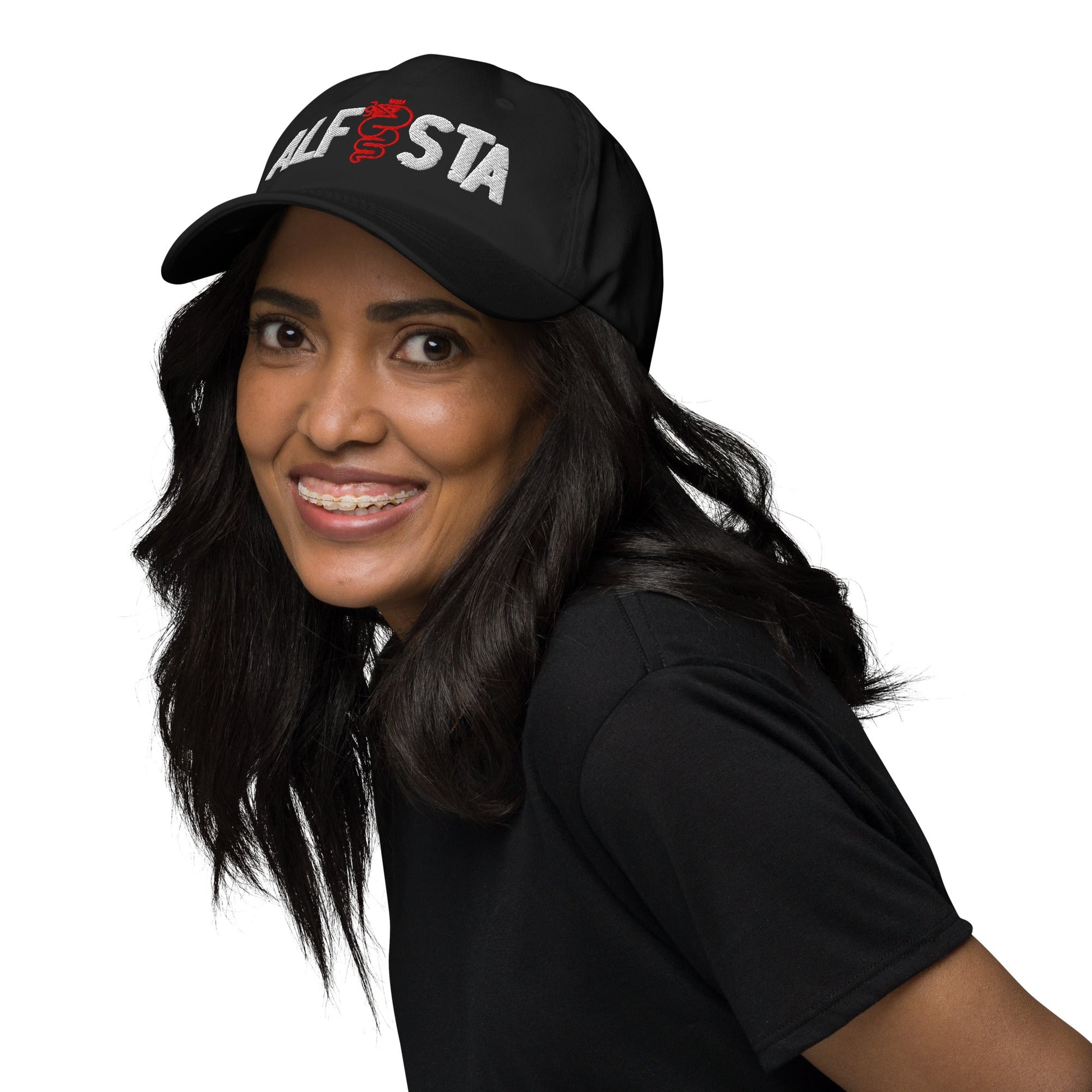 Cappellino con visiera invernale per fan Alfa Romeo - Stile Alfista