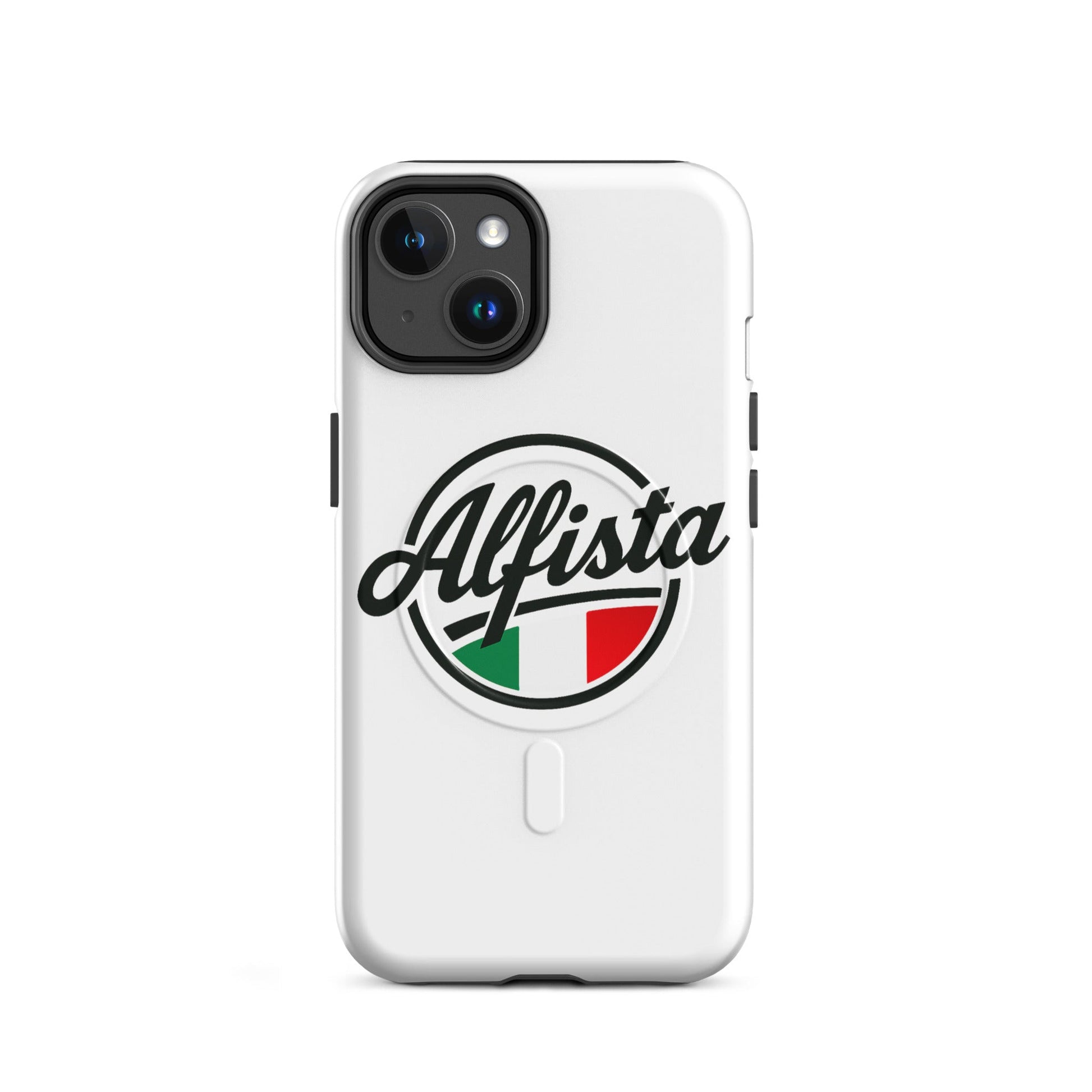 Cover con MagSafe per iPhone 14 15 e 16 – Stile Alfa Romeo Veri Alfisti