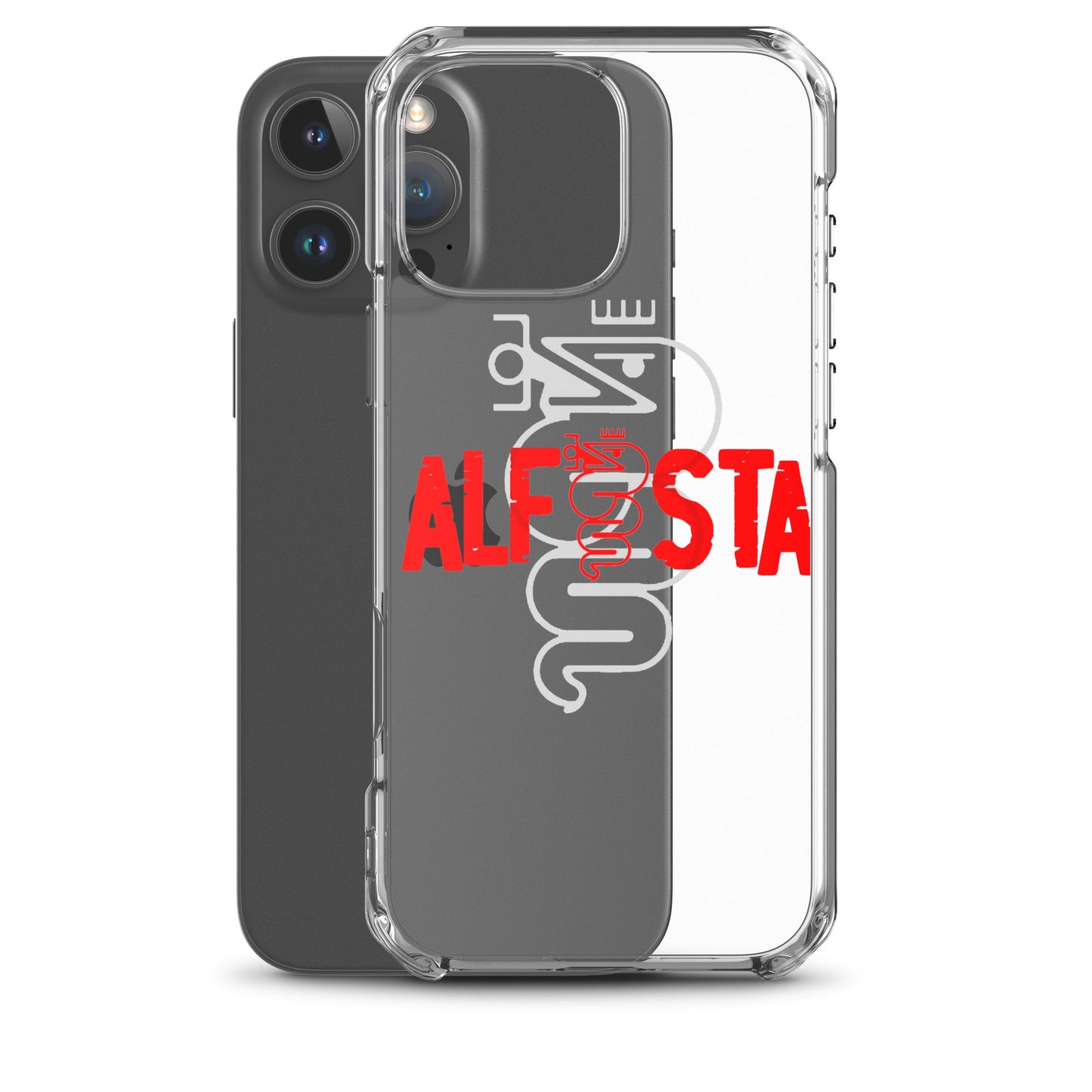 Cover trasparente per iPhone – Custodia Stilizzata per Alfisti | iPhone 13 14 15 16
