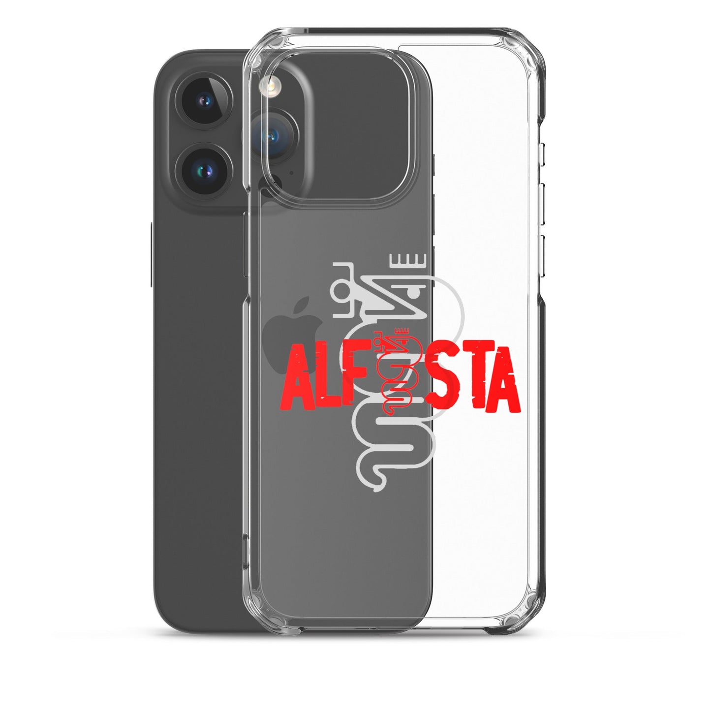 Cover trasparente per iPhone – Custodia Stilizzata per Alfisti | iPhone 13 14 15 16