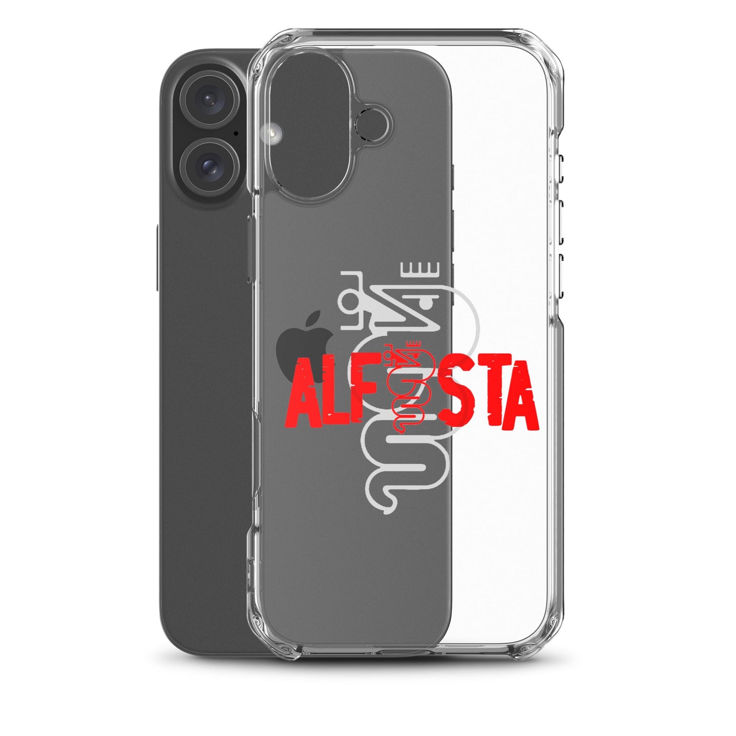 Cover trasparente per iPhone – Custodia Stilizzata per Alfisti | iPhone 13 14 15 16