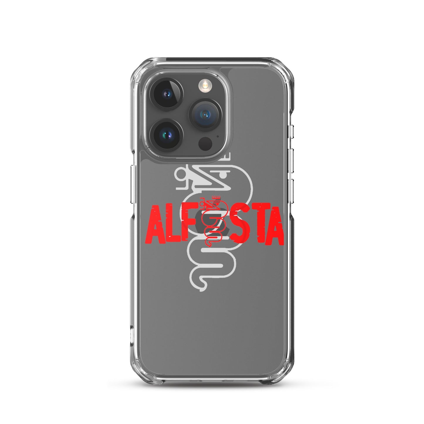 Cover trasparente per iPhone – Custodia Stilizzata per Alfisti | iPhone 13 14 15 16
