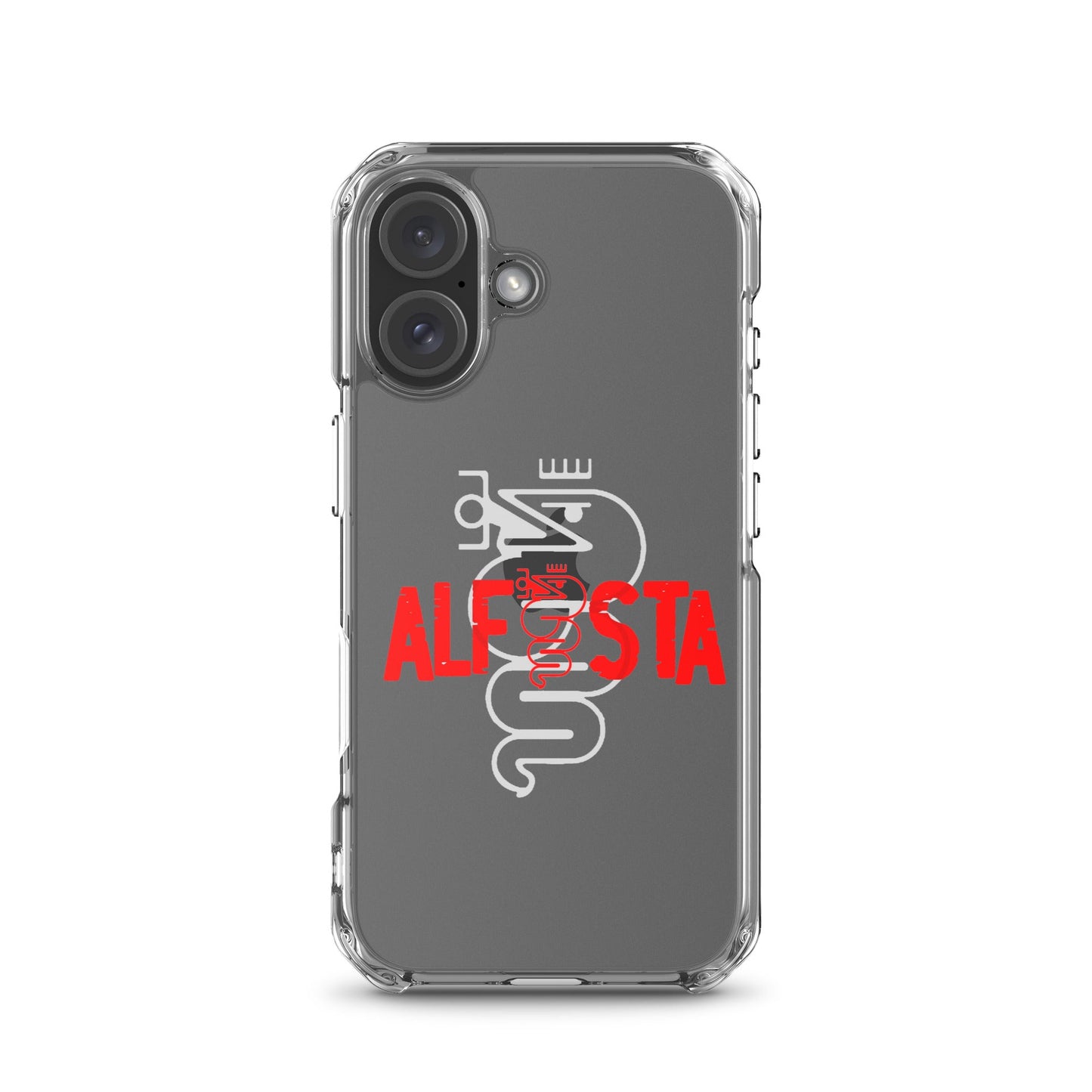 Cover trasparente per iPhone – Custodia Stilizzata per Alfisti | iPhone 13 14 15 16