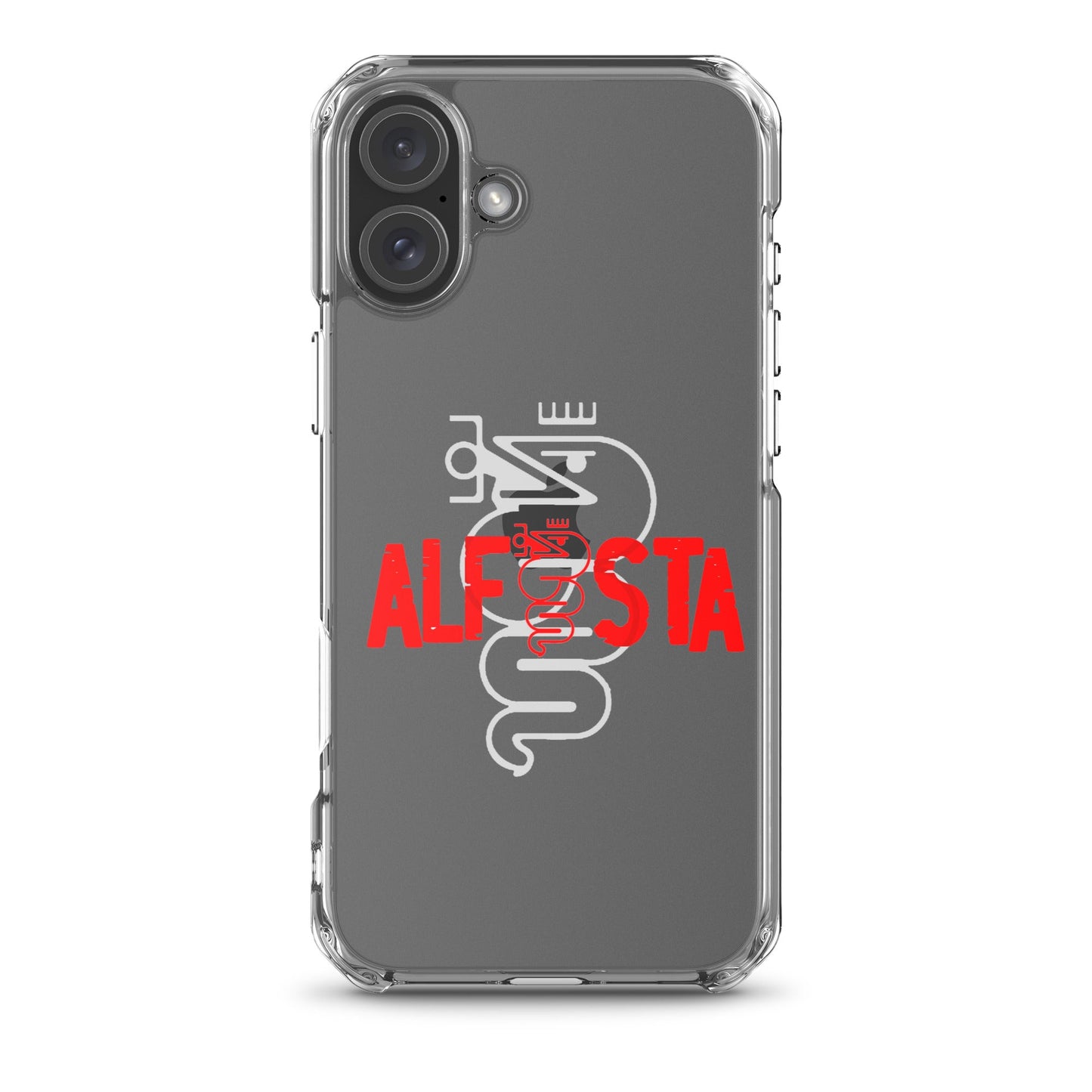 Cover trasparente per iPhone – Custodia Stilizzata per Alfisti | iPhone 13 14 15 16