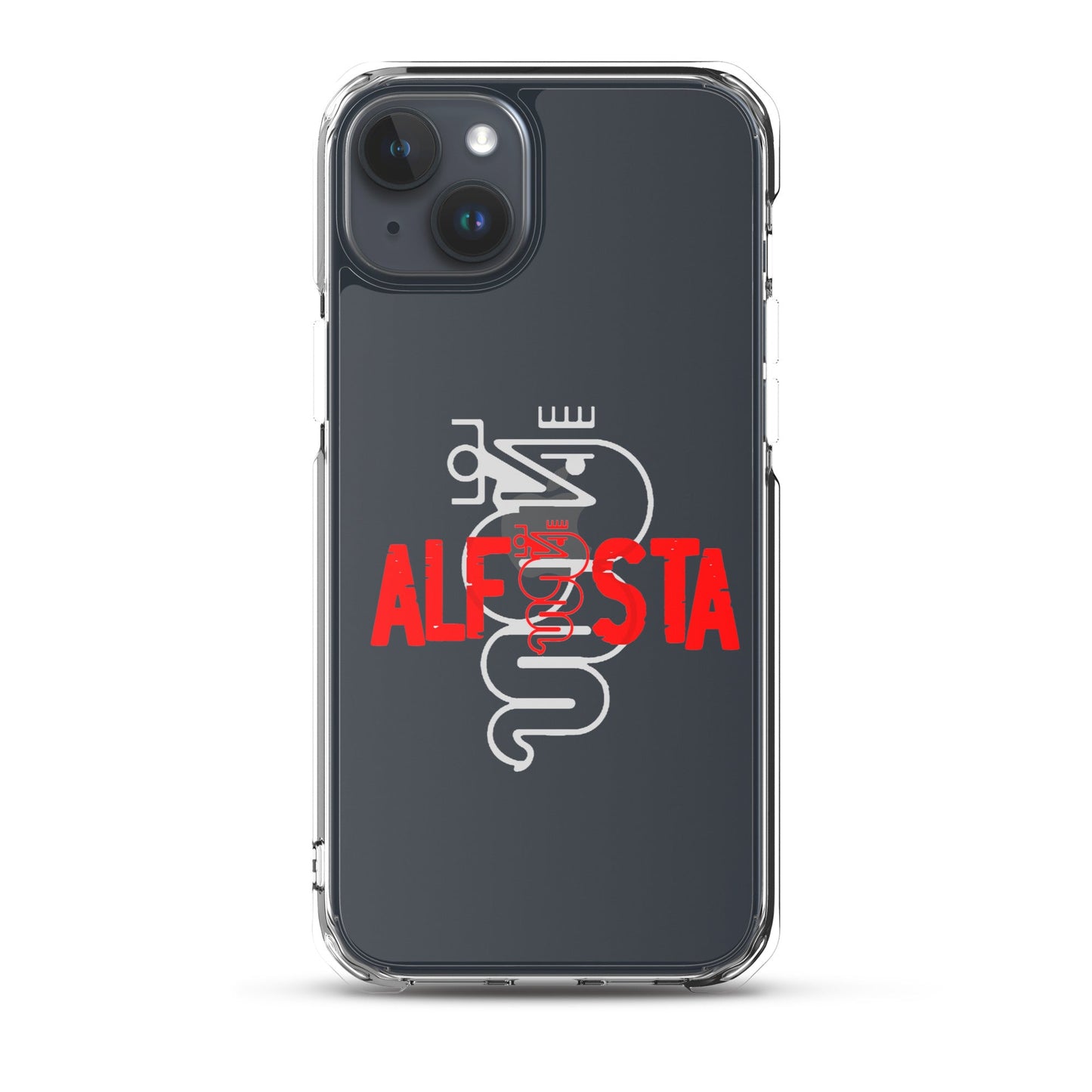 Cover trasparente per iPhone – Custodia Stilizzata per Alfisti | iPhone 13 14 15 16