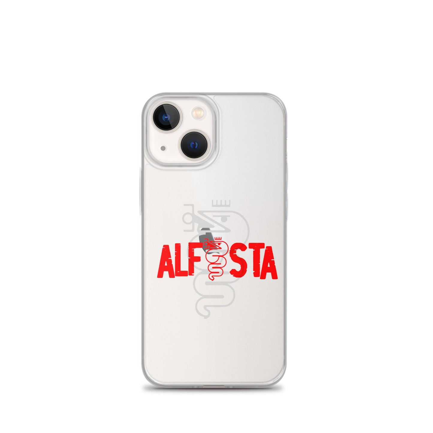 Cover trasparente per iPhone – Custodia Stilizzata per Alfisti | iPhone 13 14 15 16