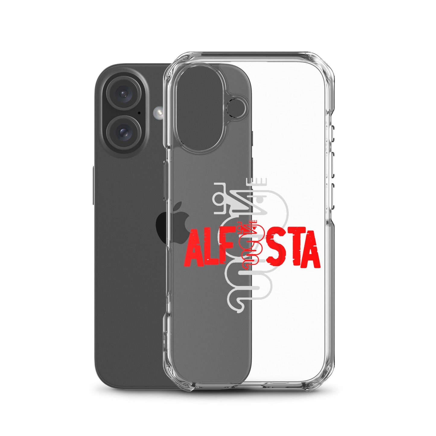 Cover trasparente per iPhone – Custodia Stilizzata per Alfisti | iPhone 13 14 15 16