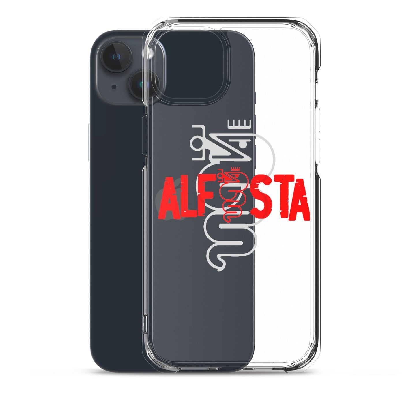 Cover trasparente per iPhone – Custodia Stilizzata per Alfisti | iPhone 13 14 15 16