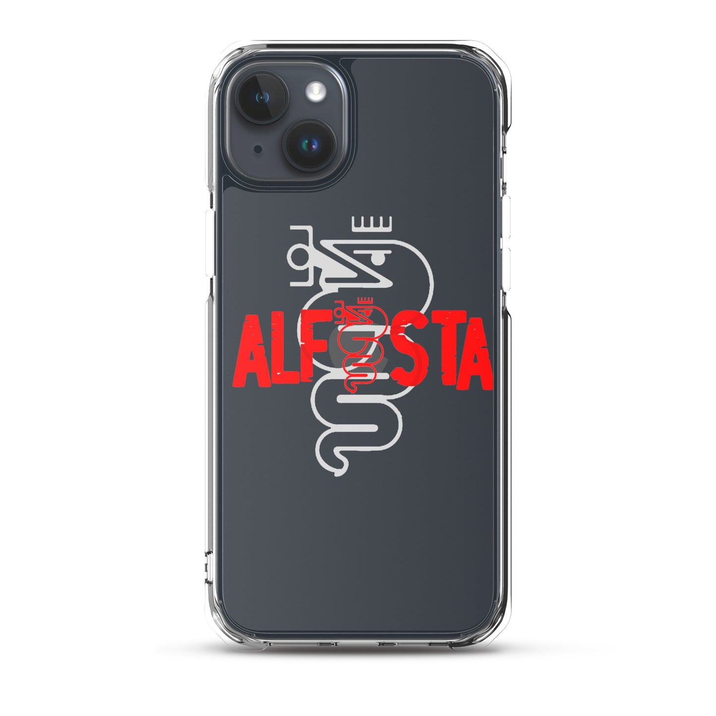 Cover trasparente per iPhone – Custodia Stilizzata per Alfisti | iPhone 13 14 15 16
