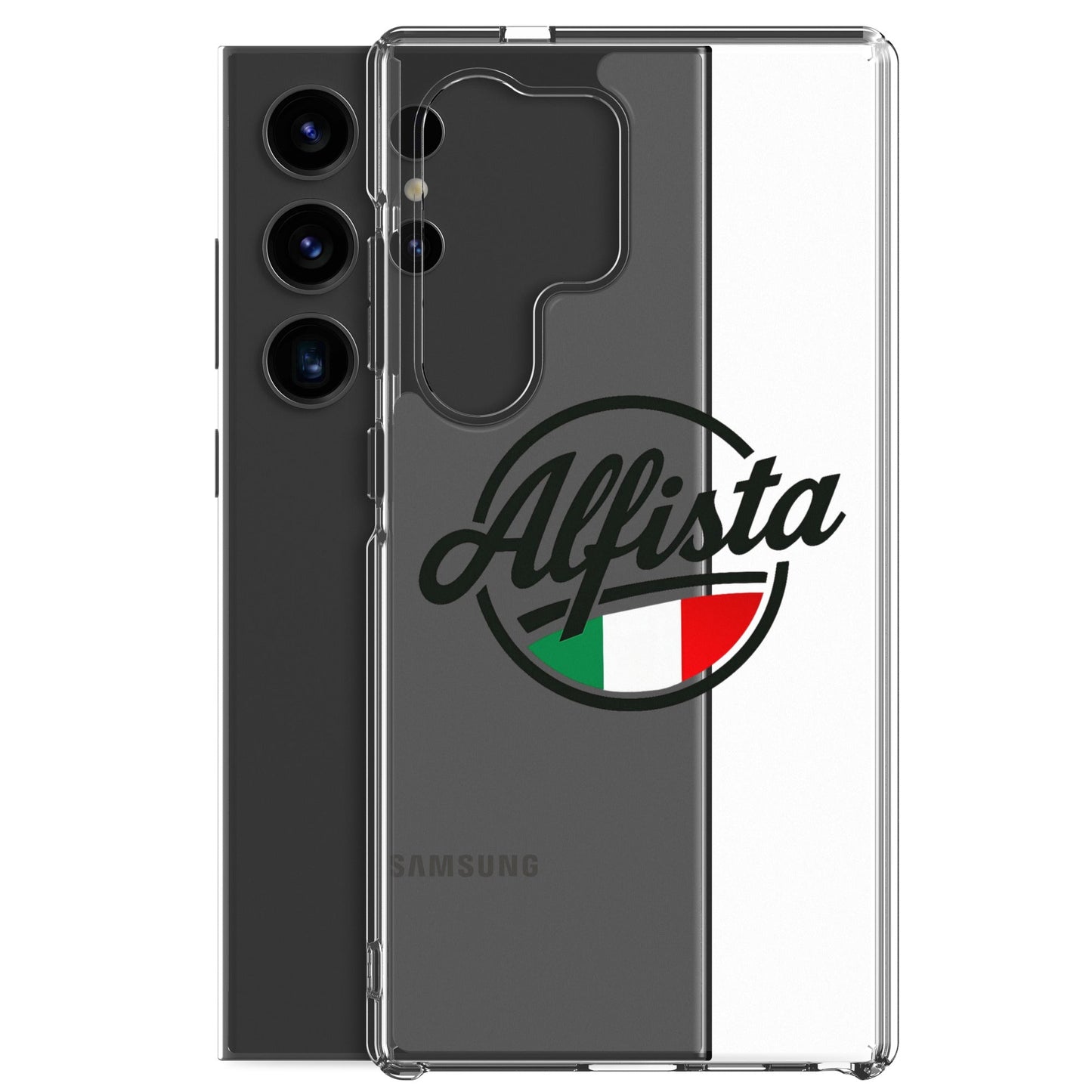 Cover Trasparenti per Samsung Galaxy S22 S23 S24 S25 - Design Alfisti Elegante e Protettivo