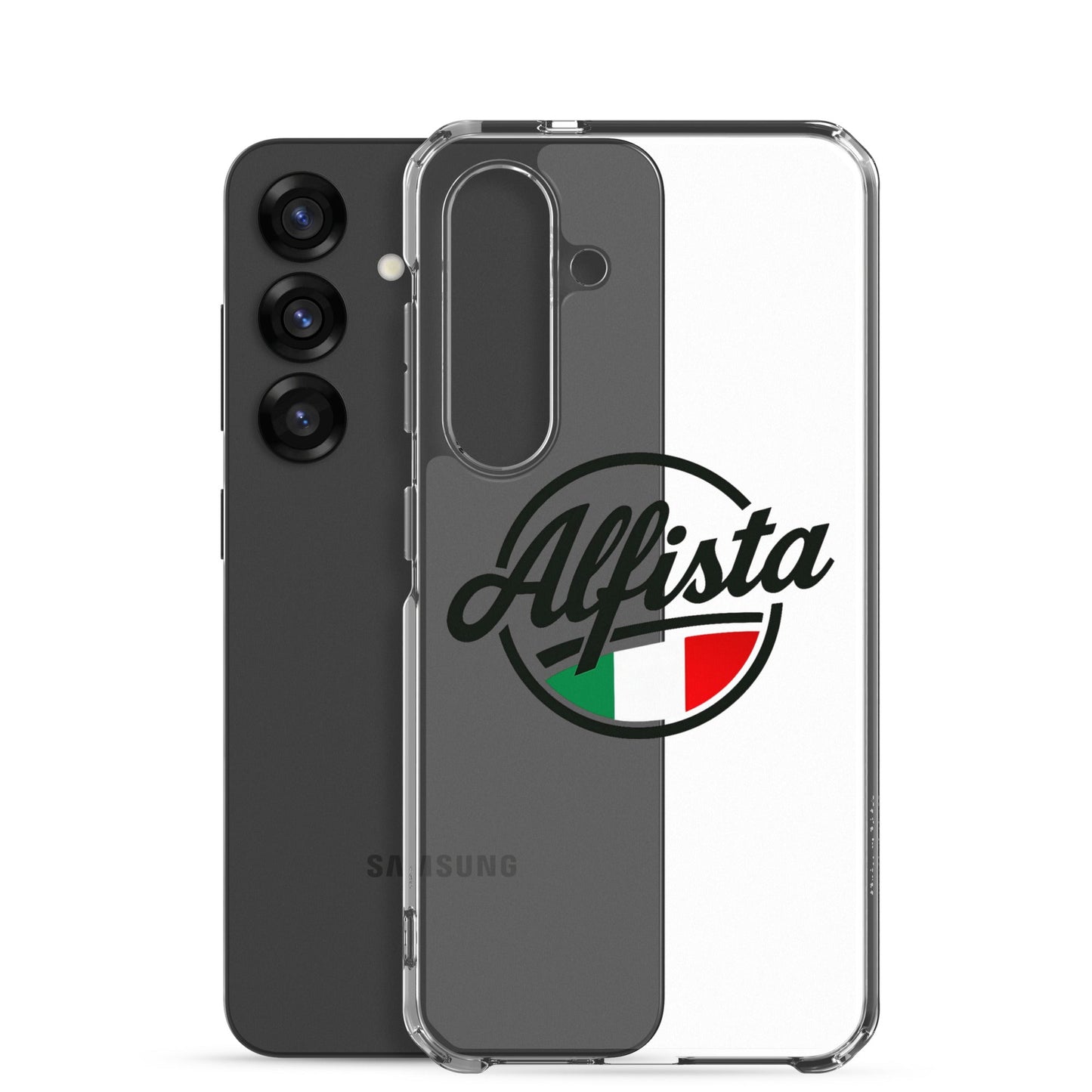 Cover Trasparenti per Samsung Galaxy S22 S23 S24 S25 - Design Alfisti Elegante e Protettivo