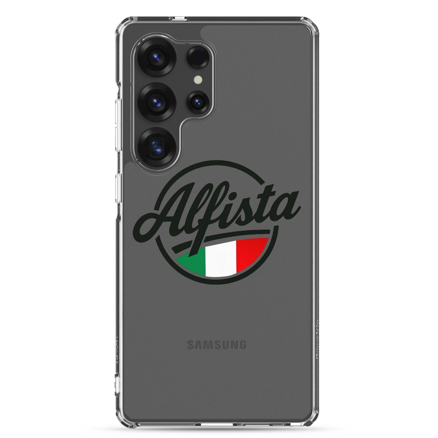 Cover Trasparenti per Samsung Galaxy S22 S23 S24 S25 - Design Alfisti Elegante e Protettivo
