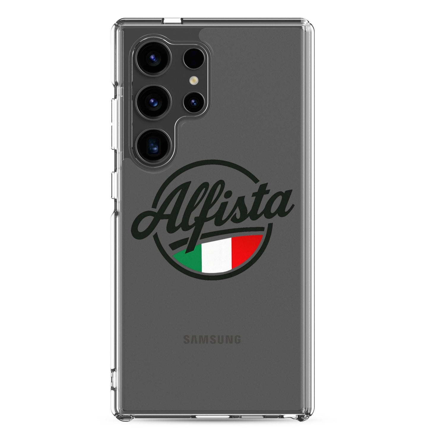 Cover Trasparenti per Samsung Galaxy S22 S23 S24 S25 - Design Alfisti Elegante e Protettivo