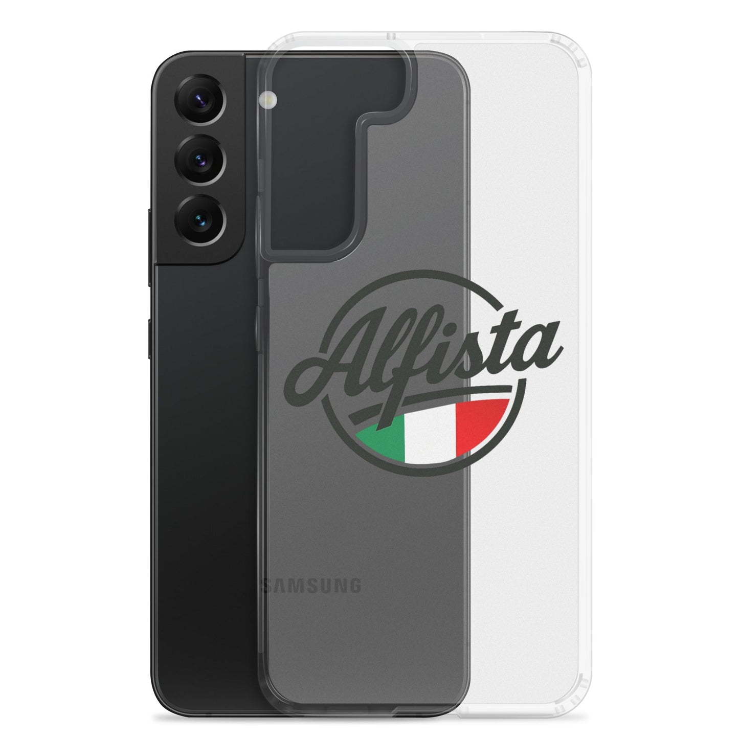 Cover Trasparenti per Samsung Galaxy S22 S23 S24 S25 - Design Alfisti Elegante e Protettivo