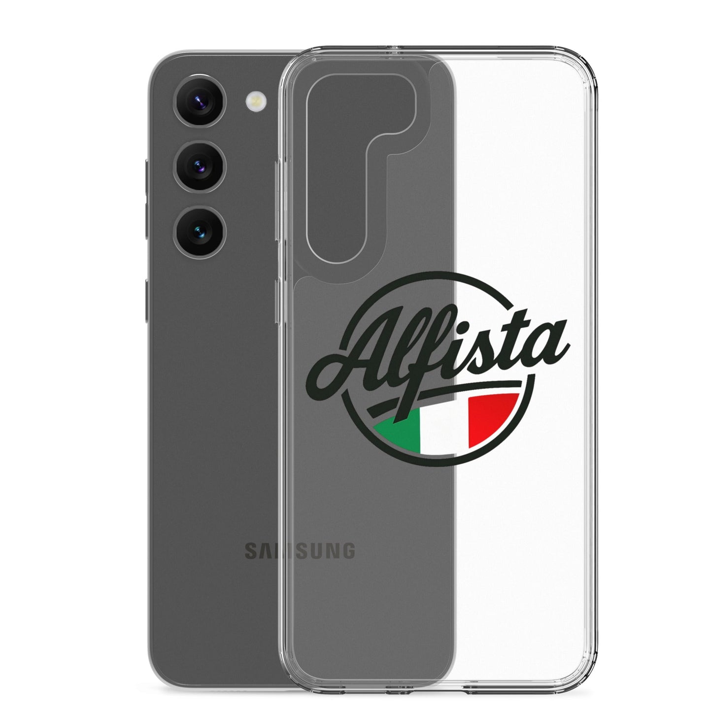 Cover Trasparenti per Samsung Galaxy S22 S23 S24 S25 - Design Alfisti Elegante e Protettivo