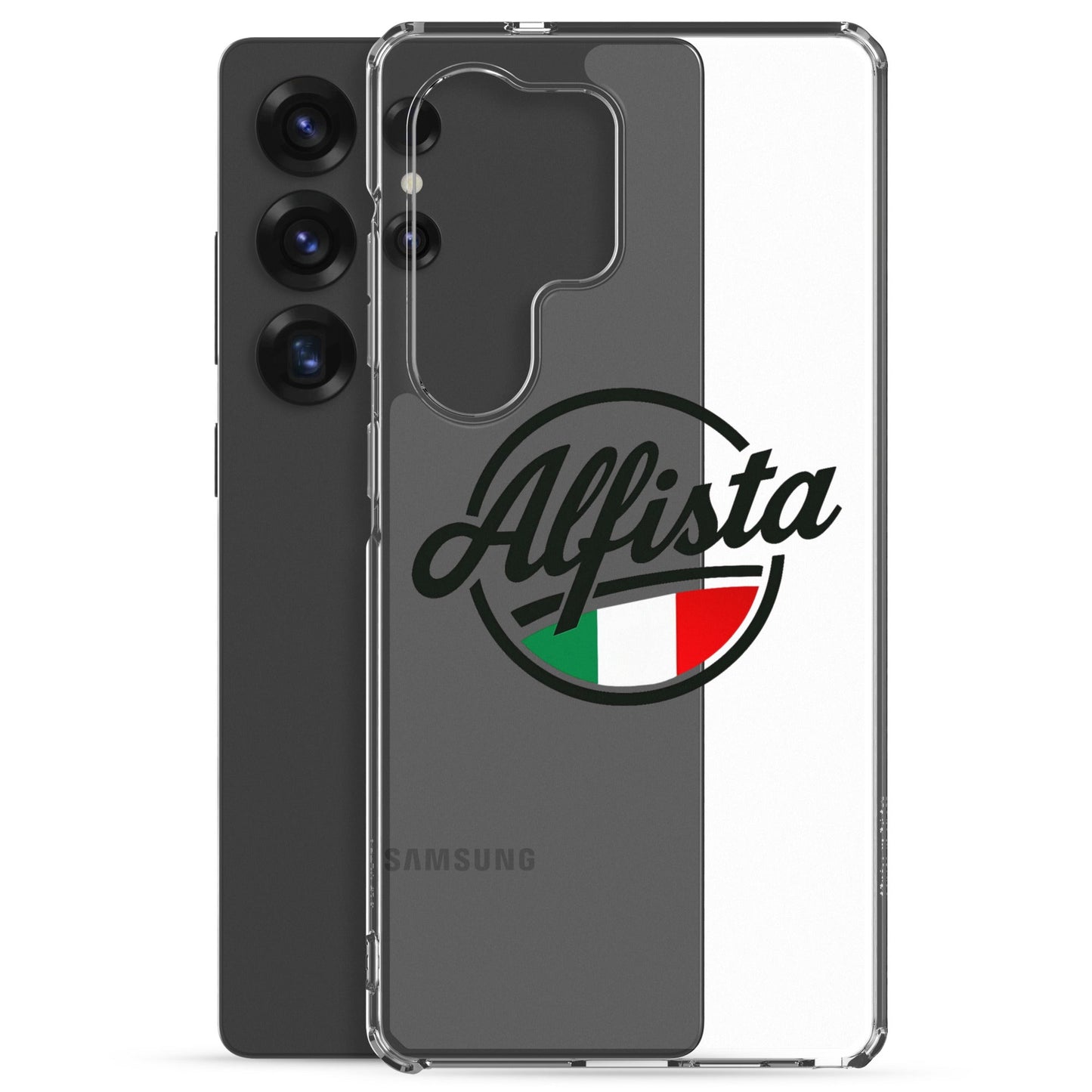 Cover Trasparenti per Samsung Galaxy S22 S23 S24 S25 - Design Alfisti Elegante e Protettivo