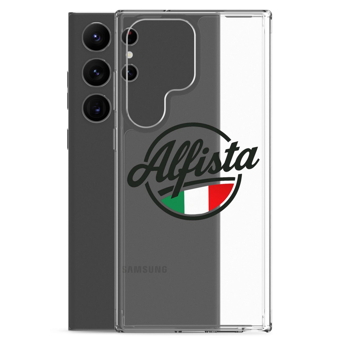 Cover Trasparenti per Samsung Galaxy S22 S23 S24 S25 - Design Alfisti Elegante e Protettivo