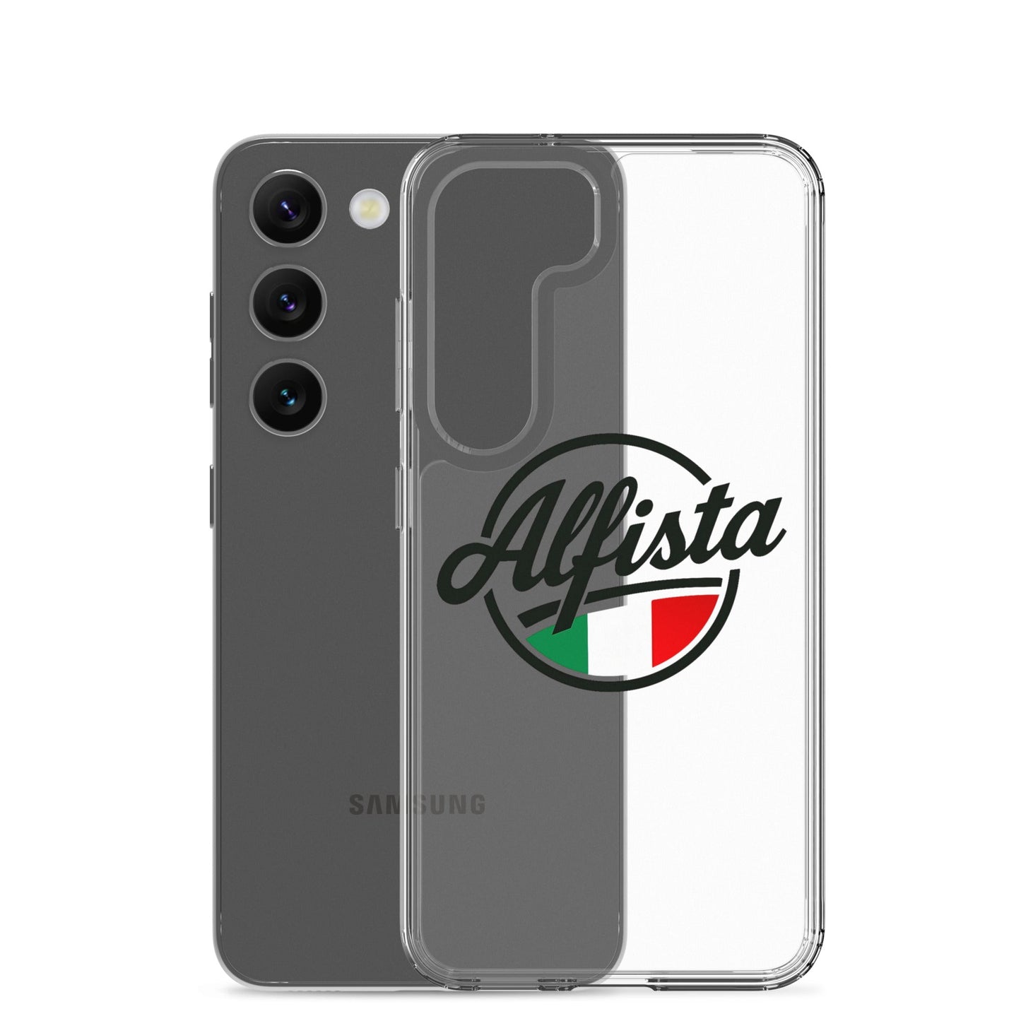 Cover Trasparenti per Samsung Galaxy S22 S23 S24 S25 - Design Alfisti Elegante e Protettivo