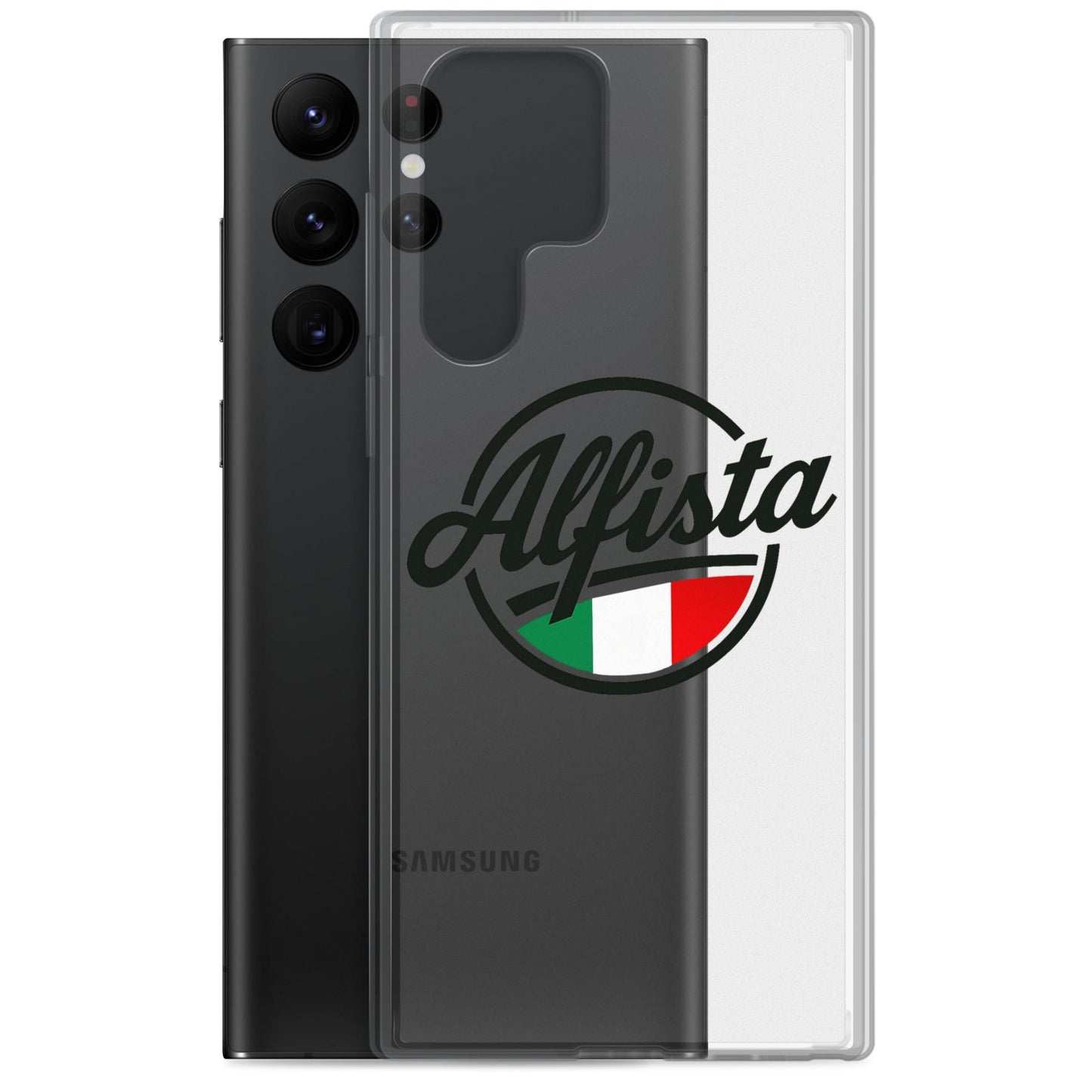 Cover Trasparenti per Samsung Galaxy S22 S23 S24 S25 - Design Alfisti Elegante e Protettivo