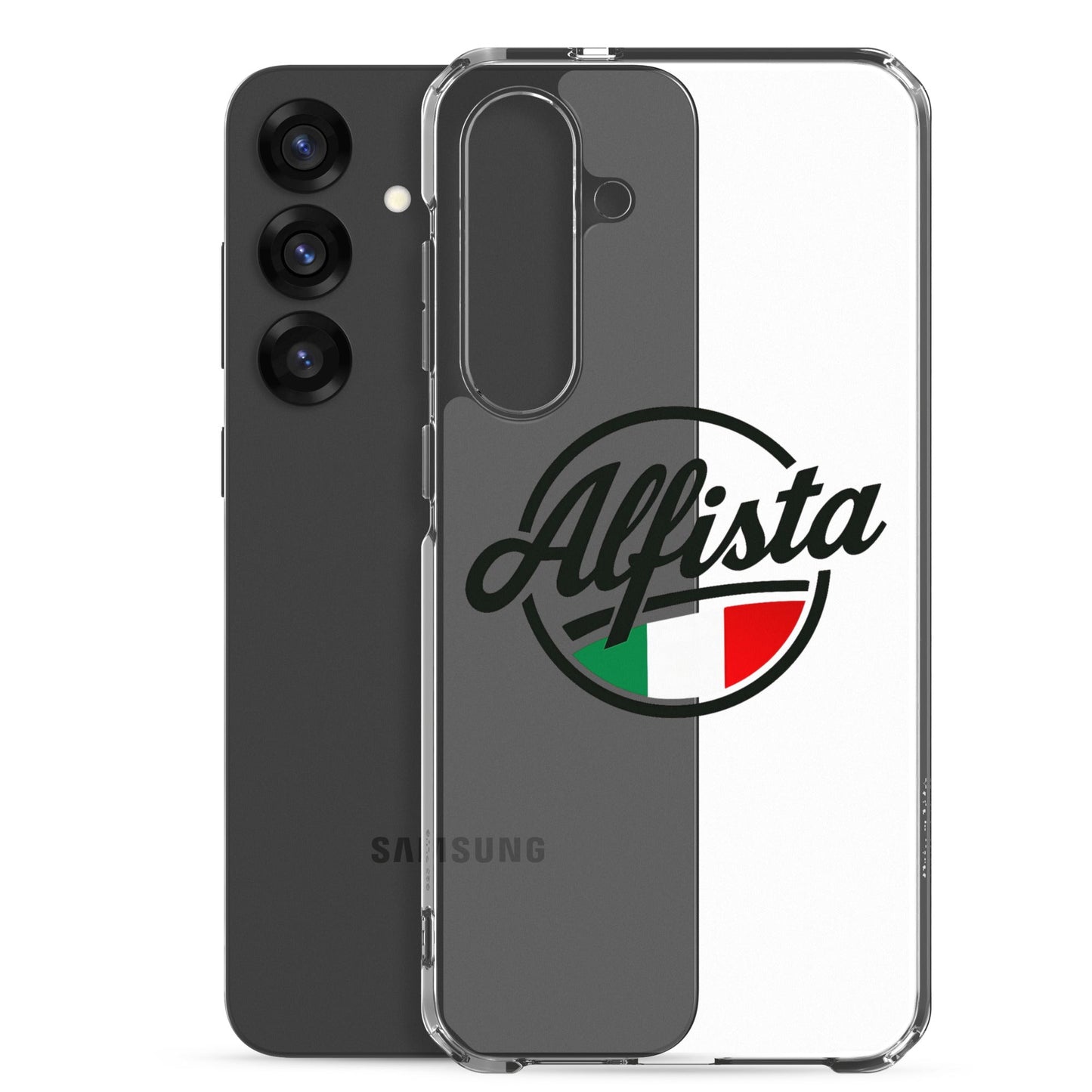 Cover Trasparenti per Samsung Galaxy S22 S23 S24 S25 - Design Alfisti Elegante e Protettivo