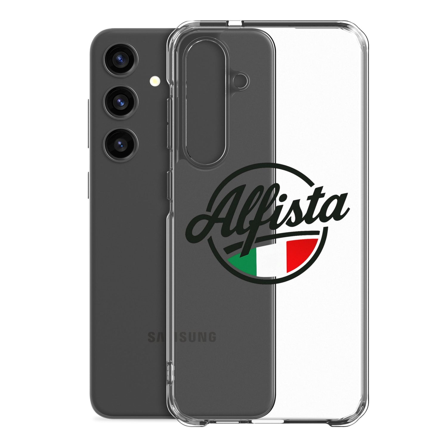Cover Trasparenti per Samsung Galaxy S22 S23 S24 S25 - Design Alfisti Elegante e Protettivo