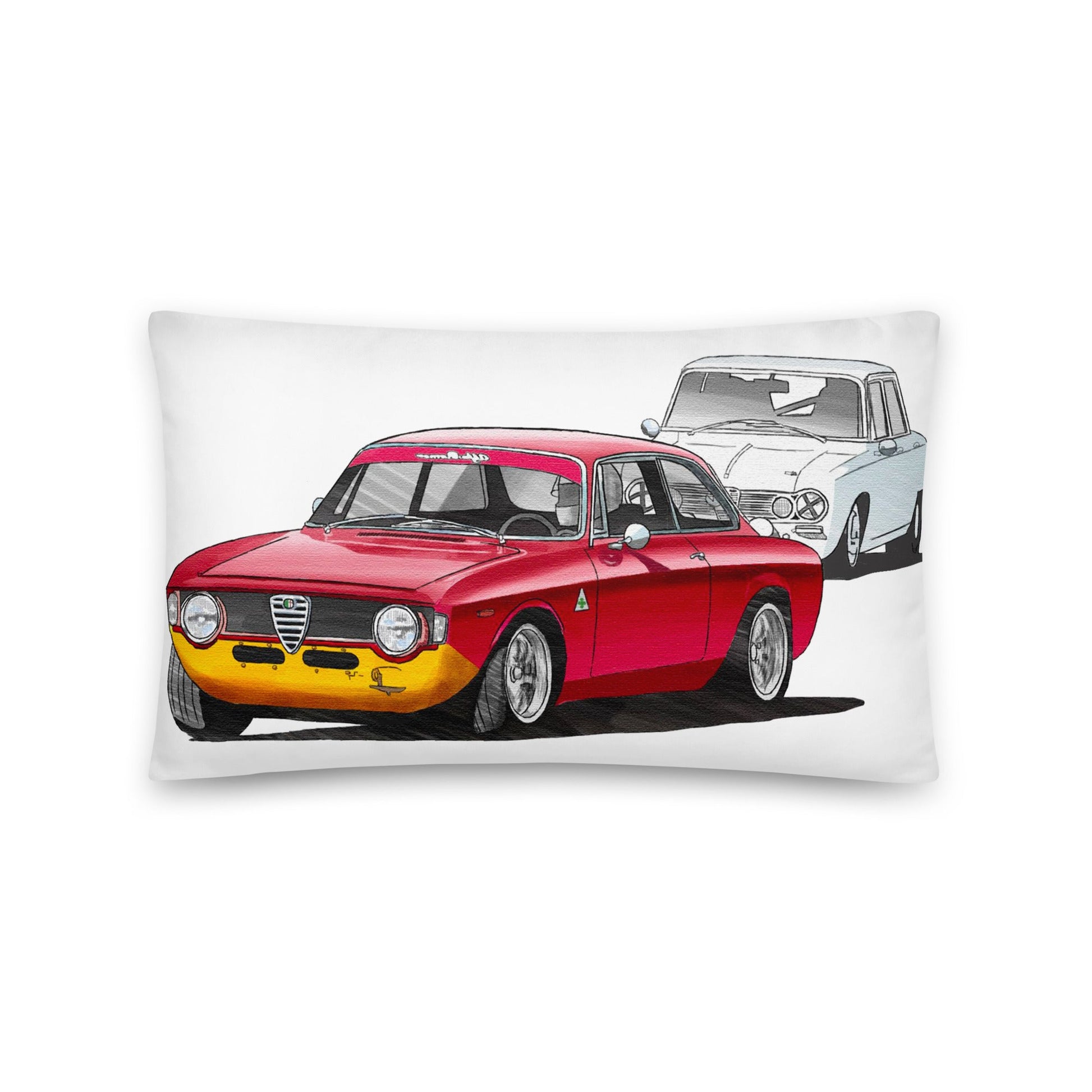 Cuscino Personalizzato con Stampa Alfa Romeo Giulia Gta