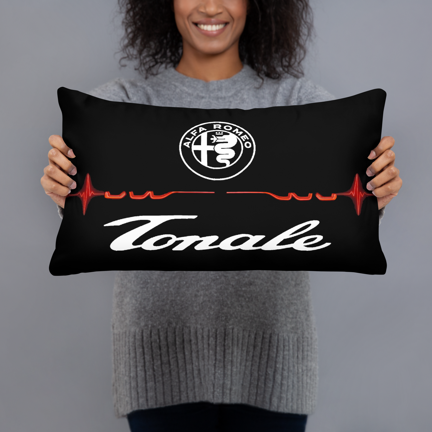 Cuscino Personalizzato con Stampa Alfa Romeo Tonale