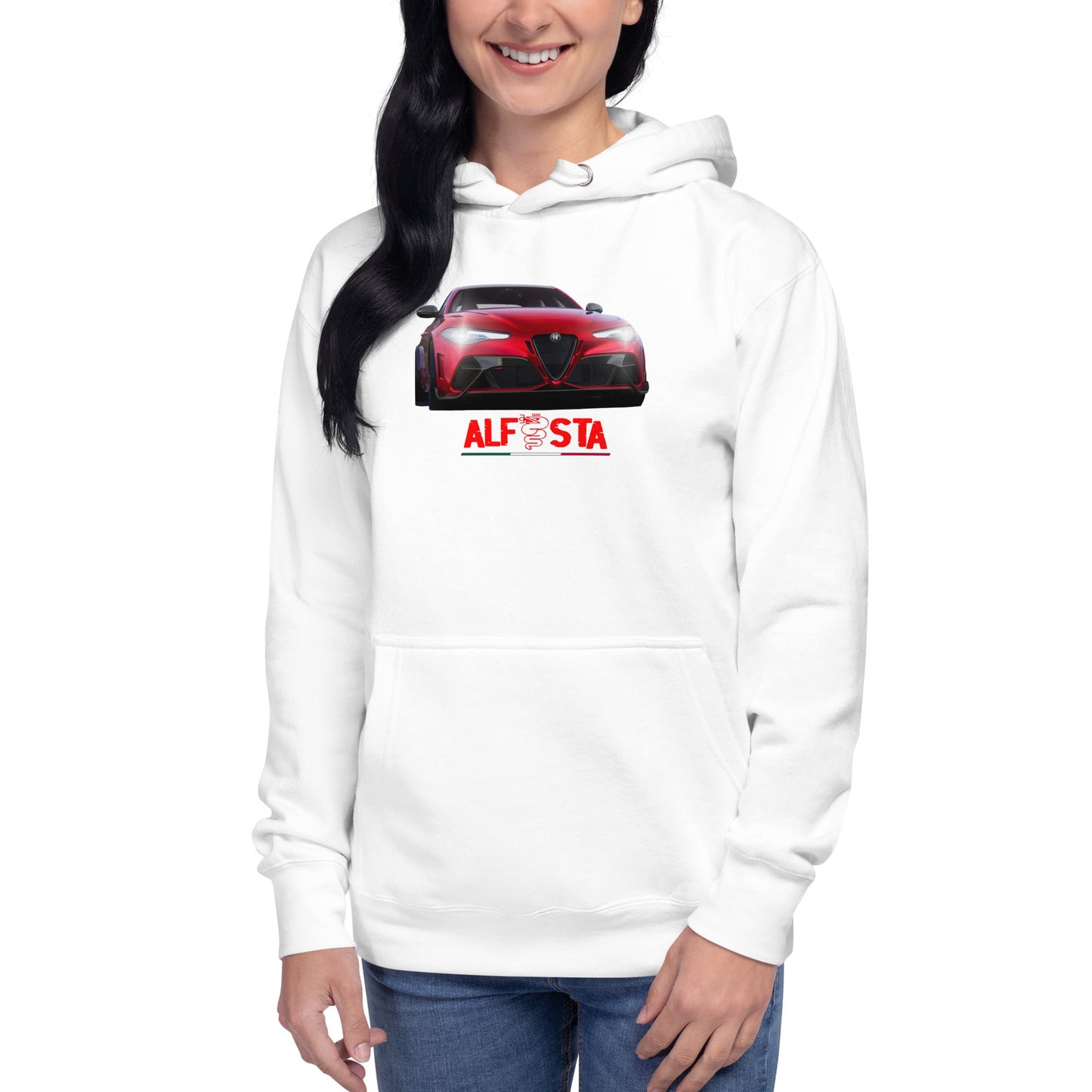 Felpa con cappuccio Alfa Romeo Giulia Gtam