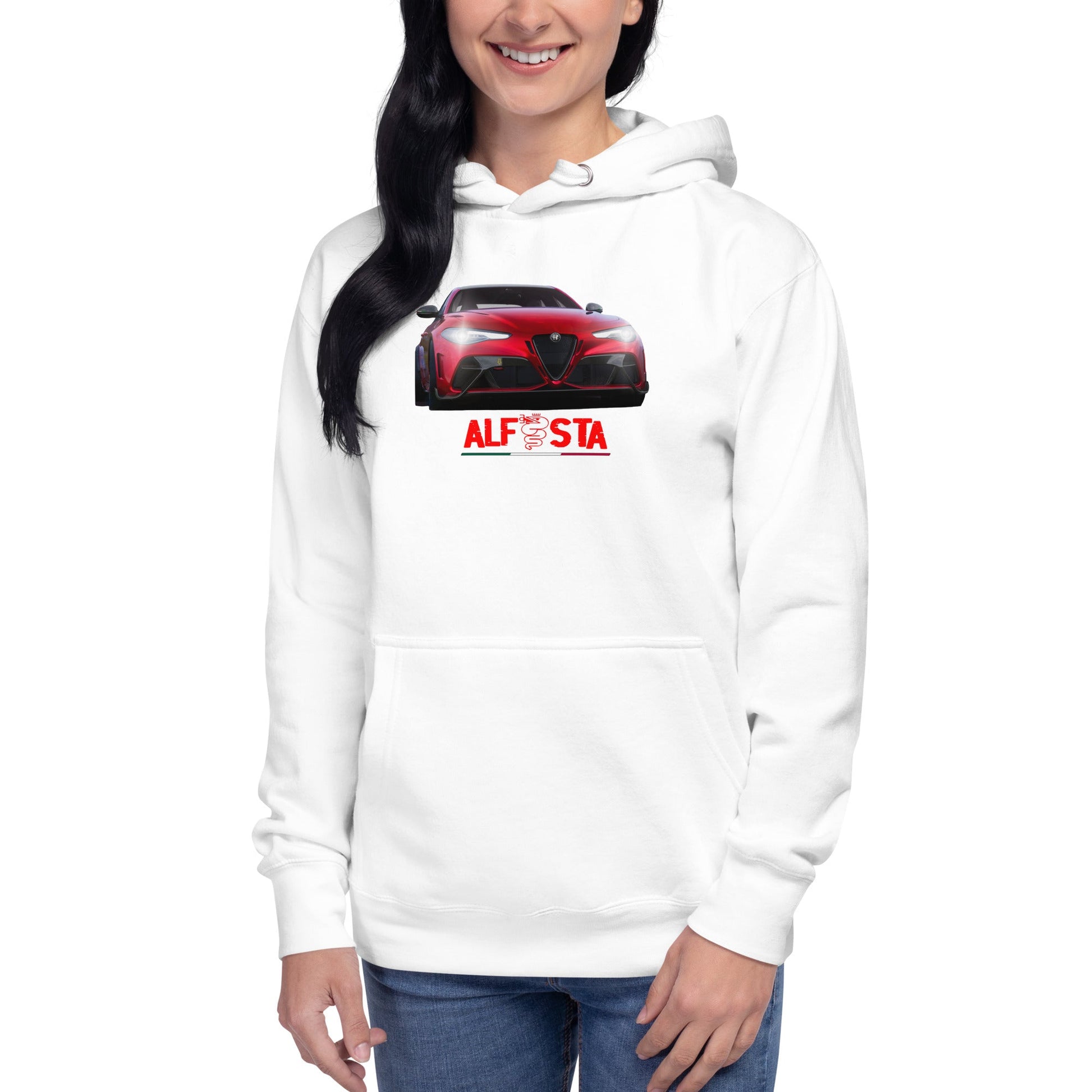 Felpa con cappuccio Alfa Romeo Giulia Gtam
