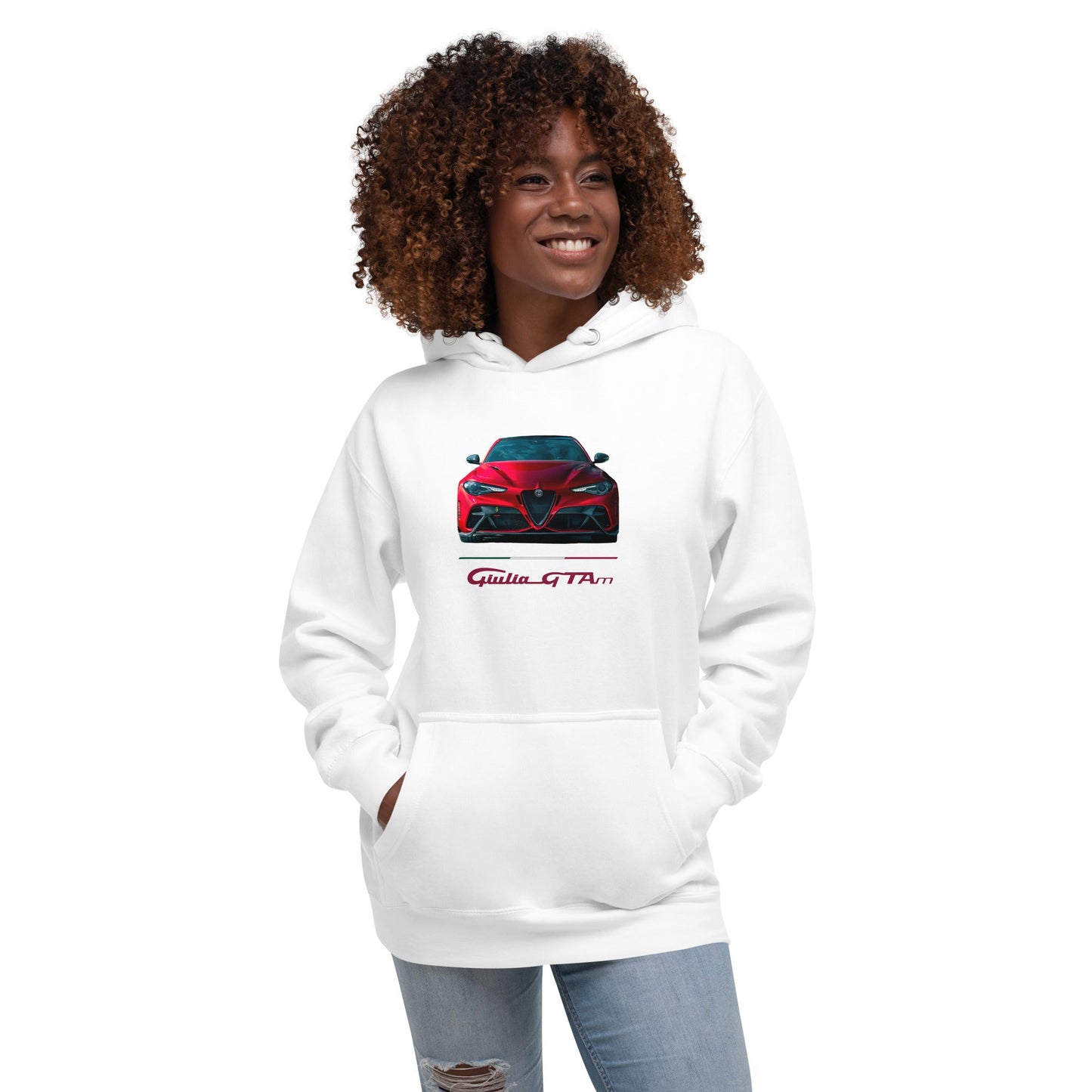Felpa con cappuccio Alfa Romeo Giulia Gtam