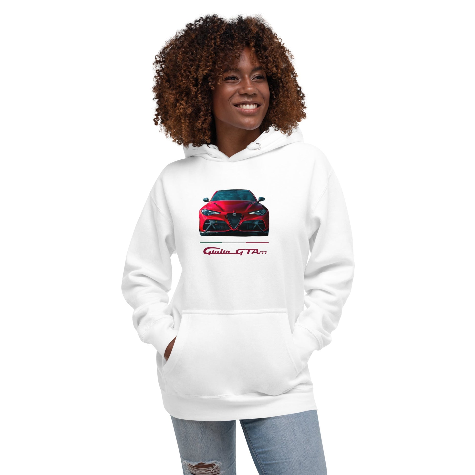 Felpa con cappuccio Alfa Romeo Giulia Gtam