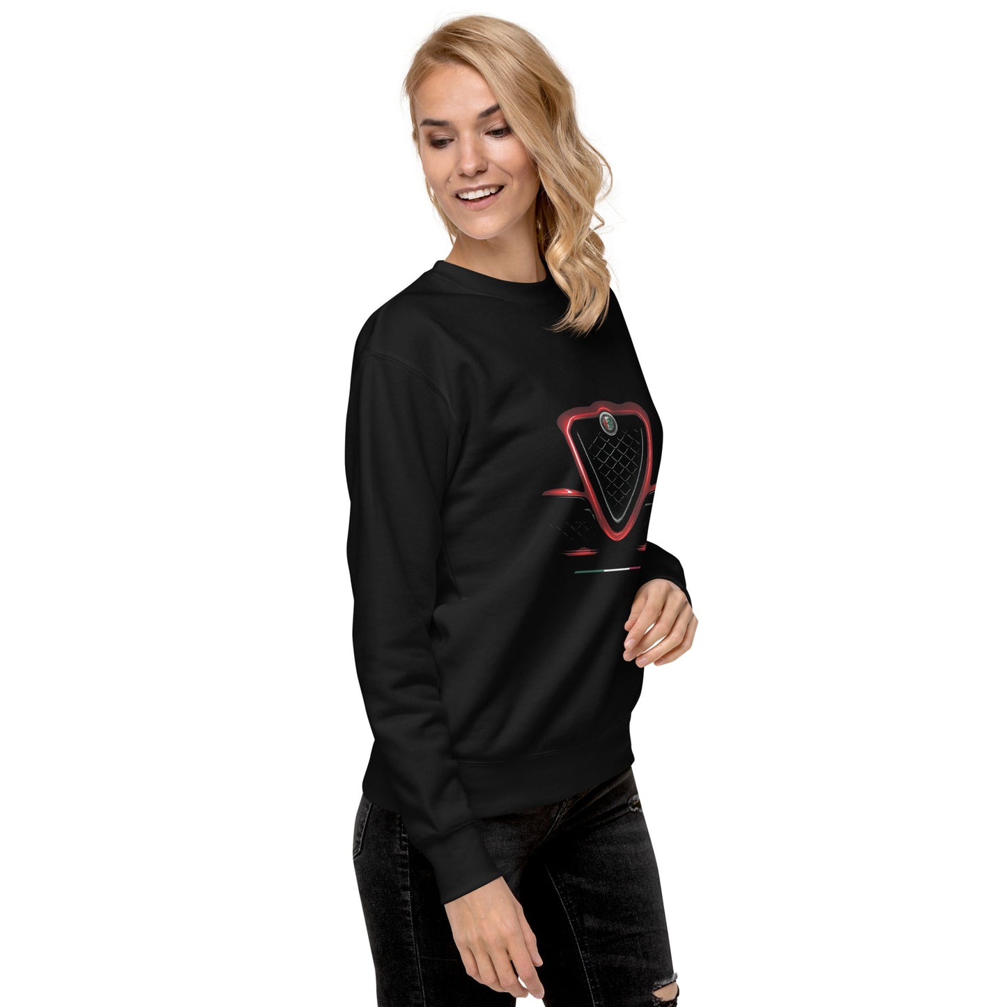 Felpa donna scudo alfa romeo