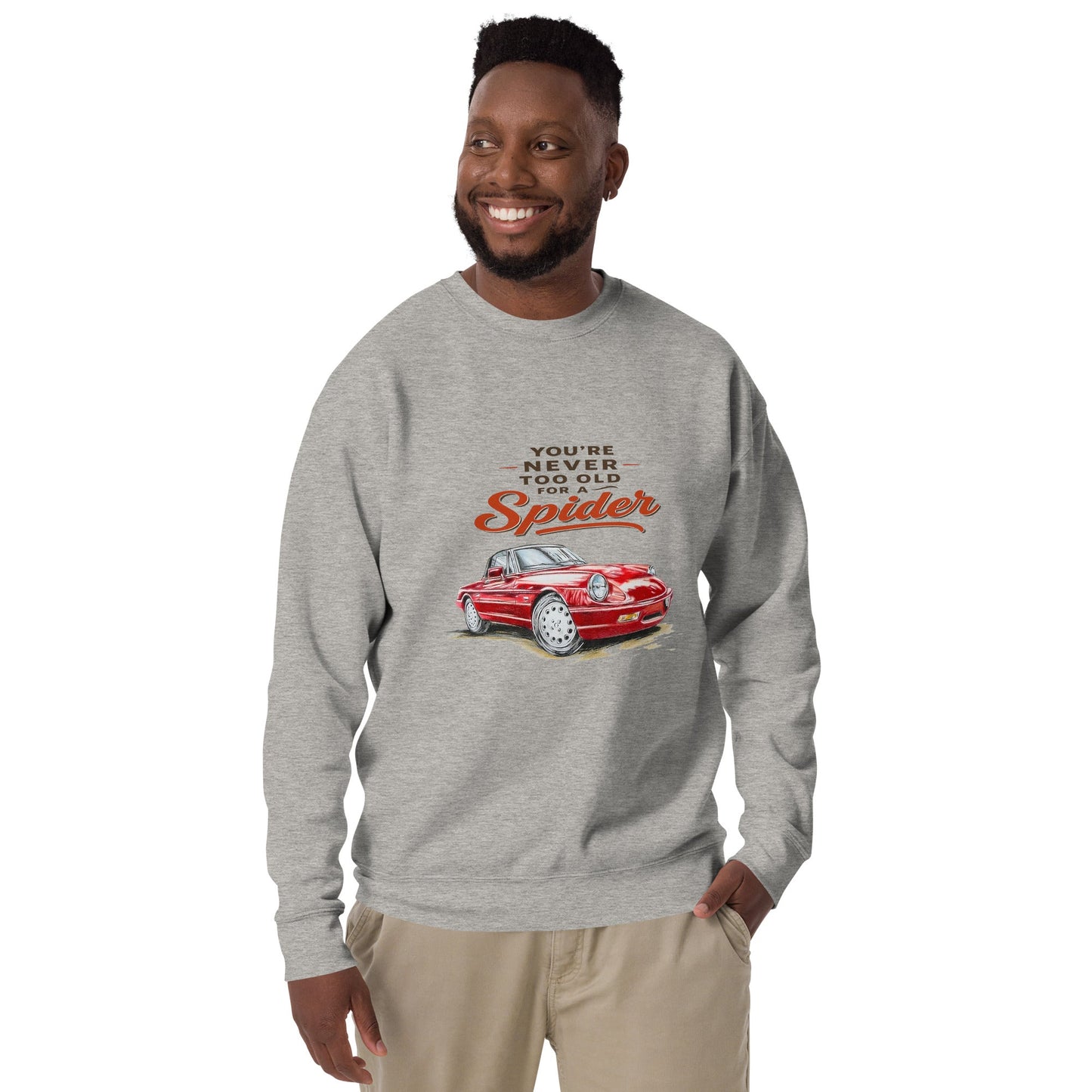 Felpa Girocollo Alfa Duetto Stile e Passione Automobilistica