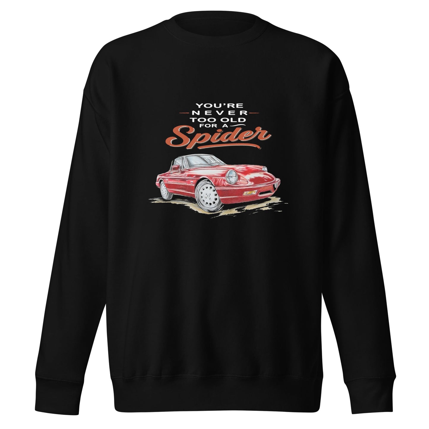 Felpa Girocollo Alfa Duetto Stile e Passione Automobilistica