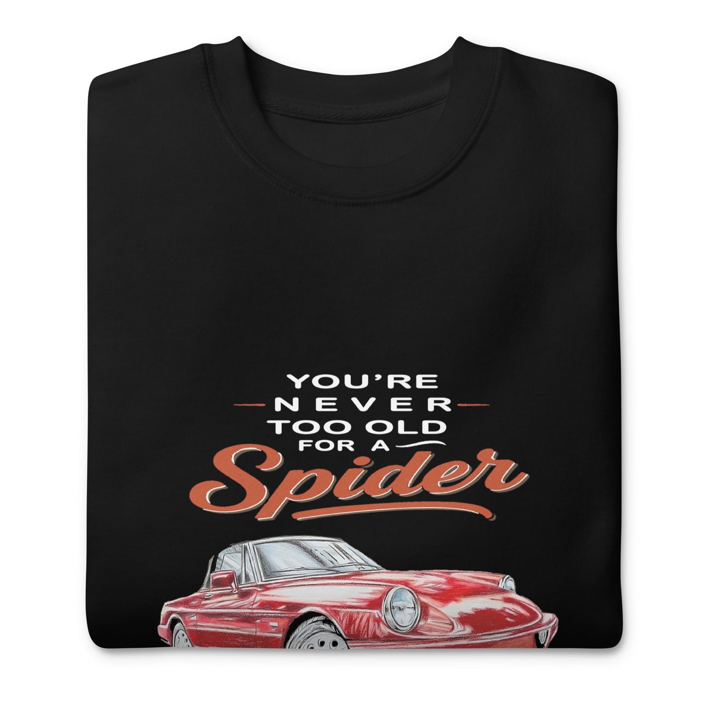 Felpa Girocollo Alfa Duetto Stile e Passione Automobilistica