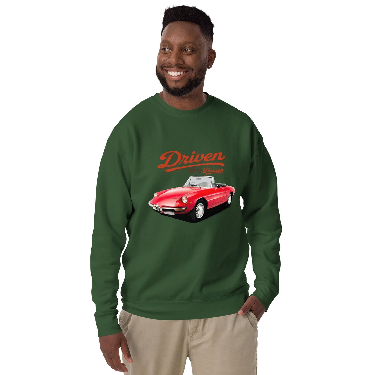 Felpa Girocollo Spider Duetto | Stile e Passione Alfa Romeo