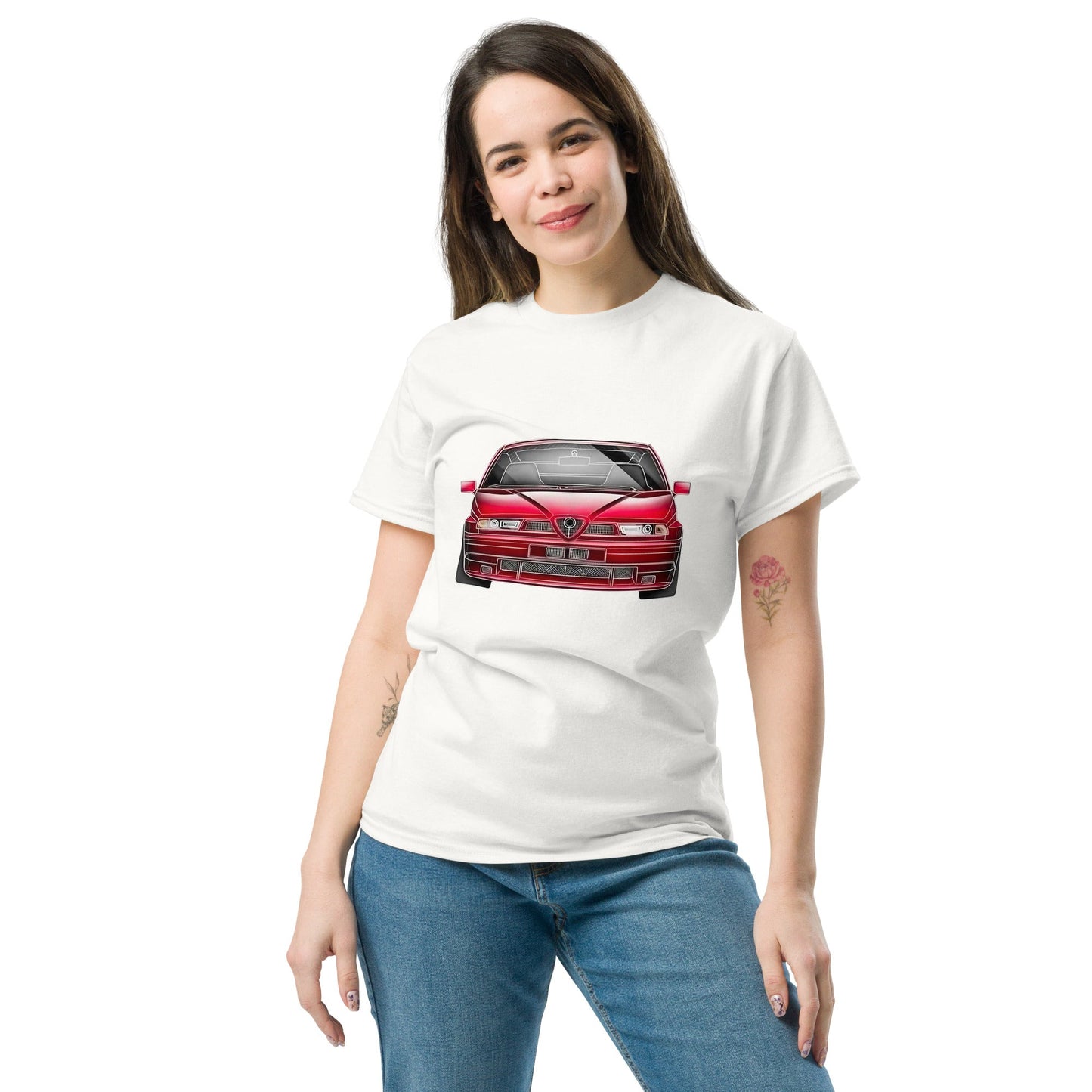 Maglietta Alfa 155 per veri fan – Stile unico e passionale