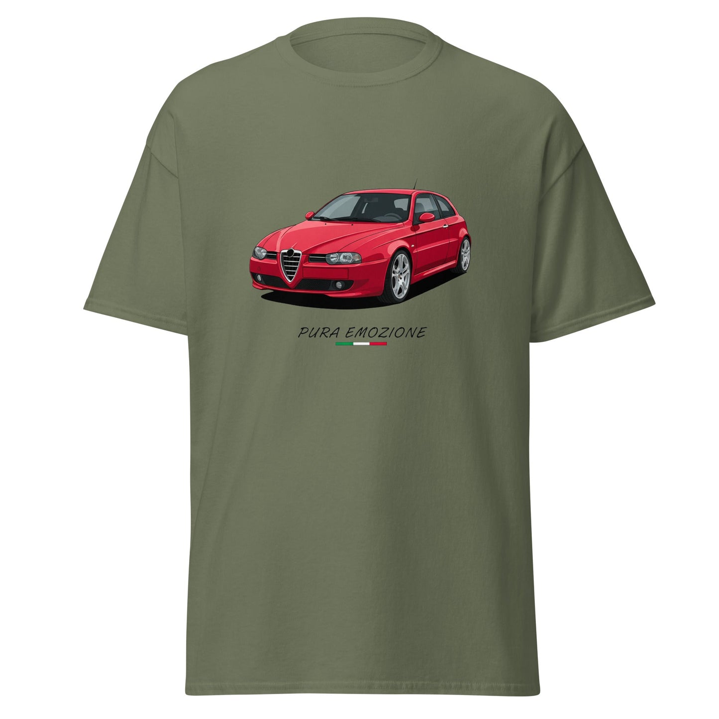 Maglietta Alfa Romeo 147 Pura Emozione | T-shirt Stile Italiano