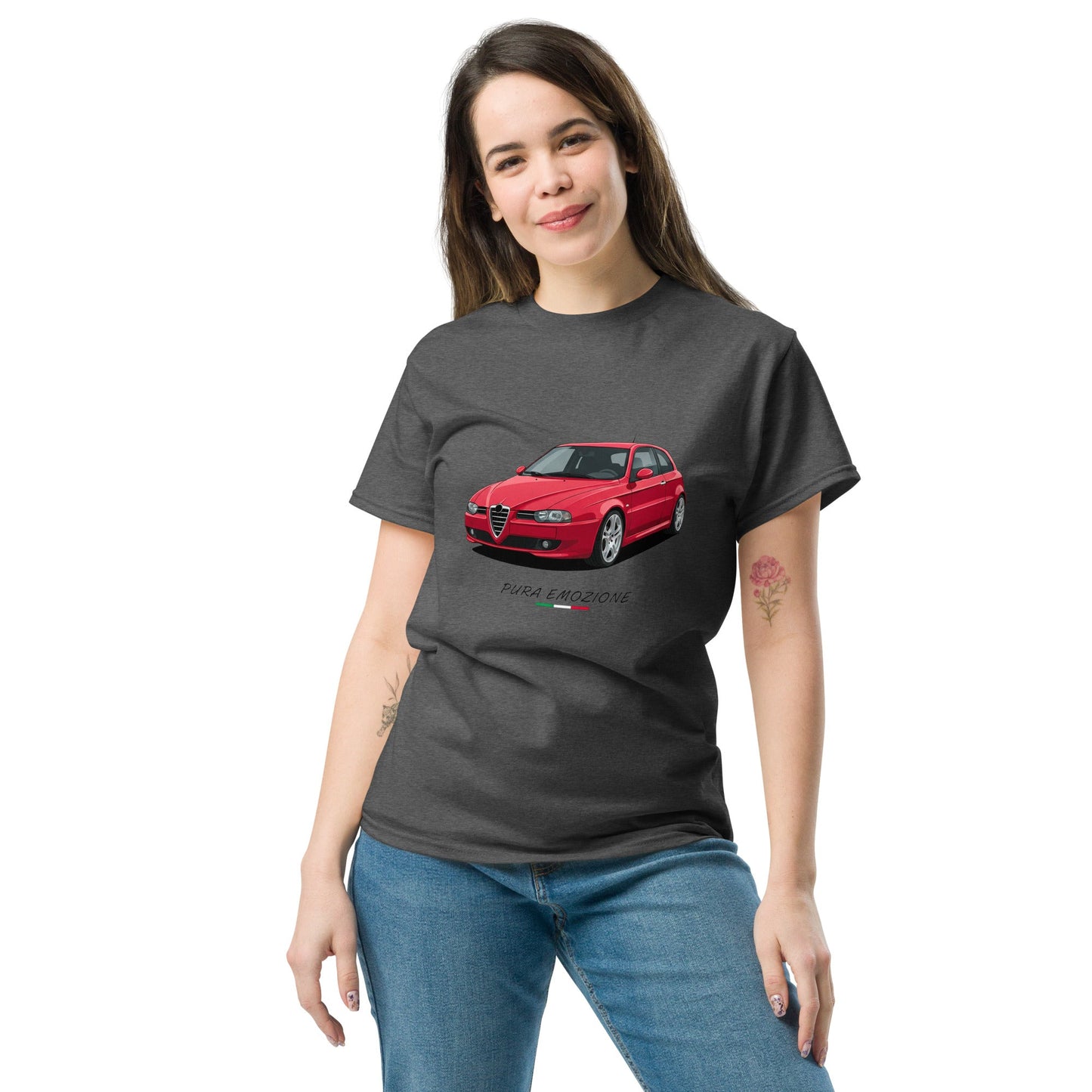 Maglietta Alfa Romeo 147 Pura Emozione | T-shirt Stile Italiano