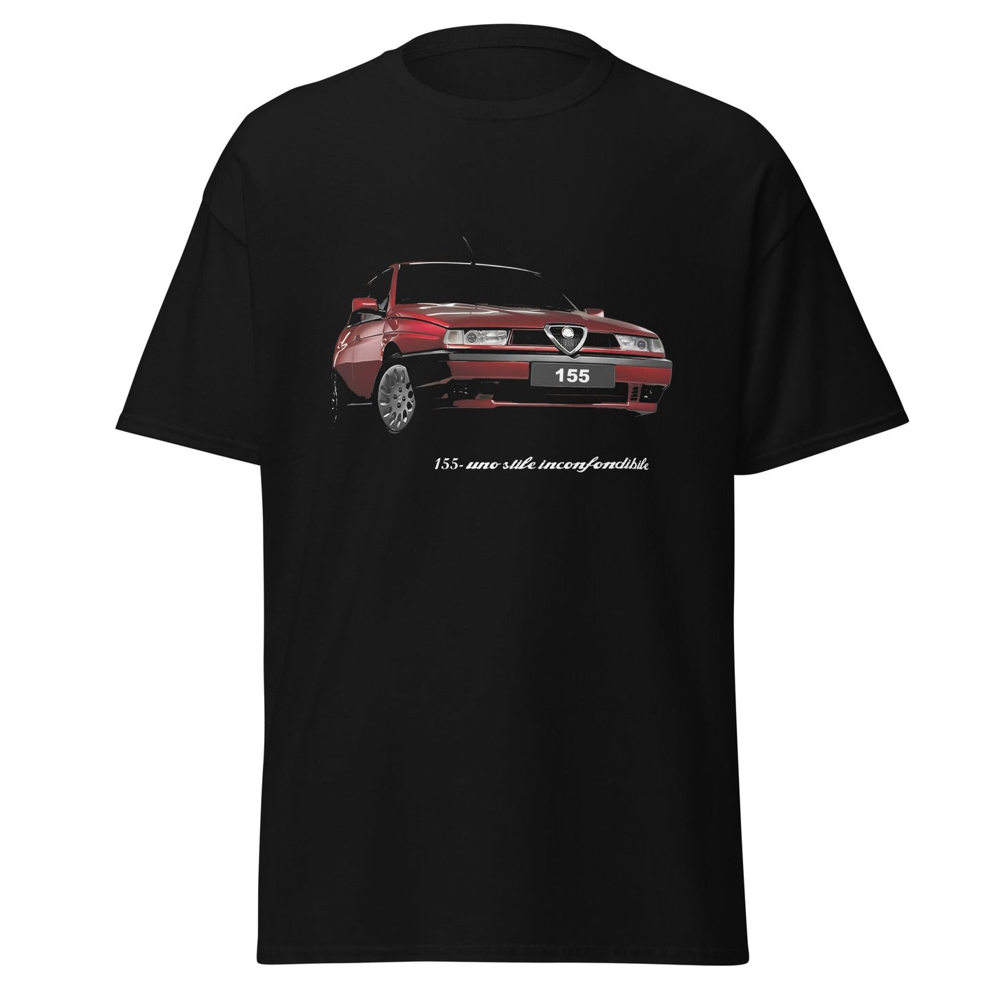 Maglietta Alfa Romeo 155 per veri tifosi – Stile sportivo e passione automobilistica