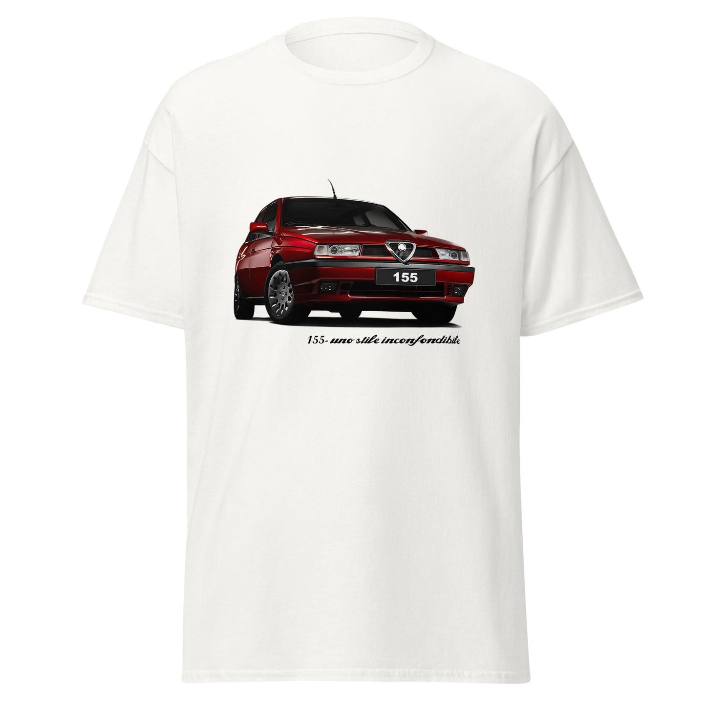 Maglietta Alfa Romeo 155 per veri tifosi – Stile sportivo e passione automobilistica