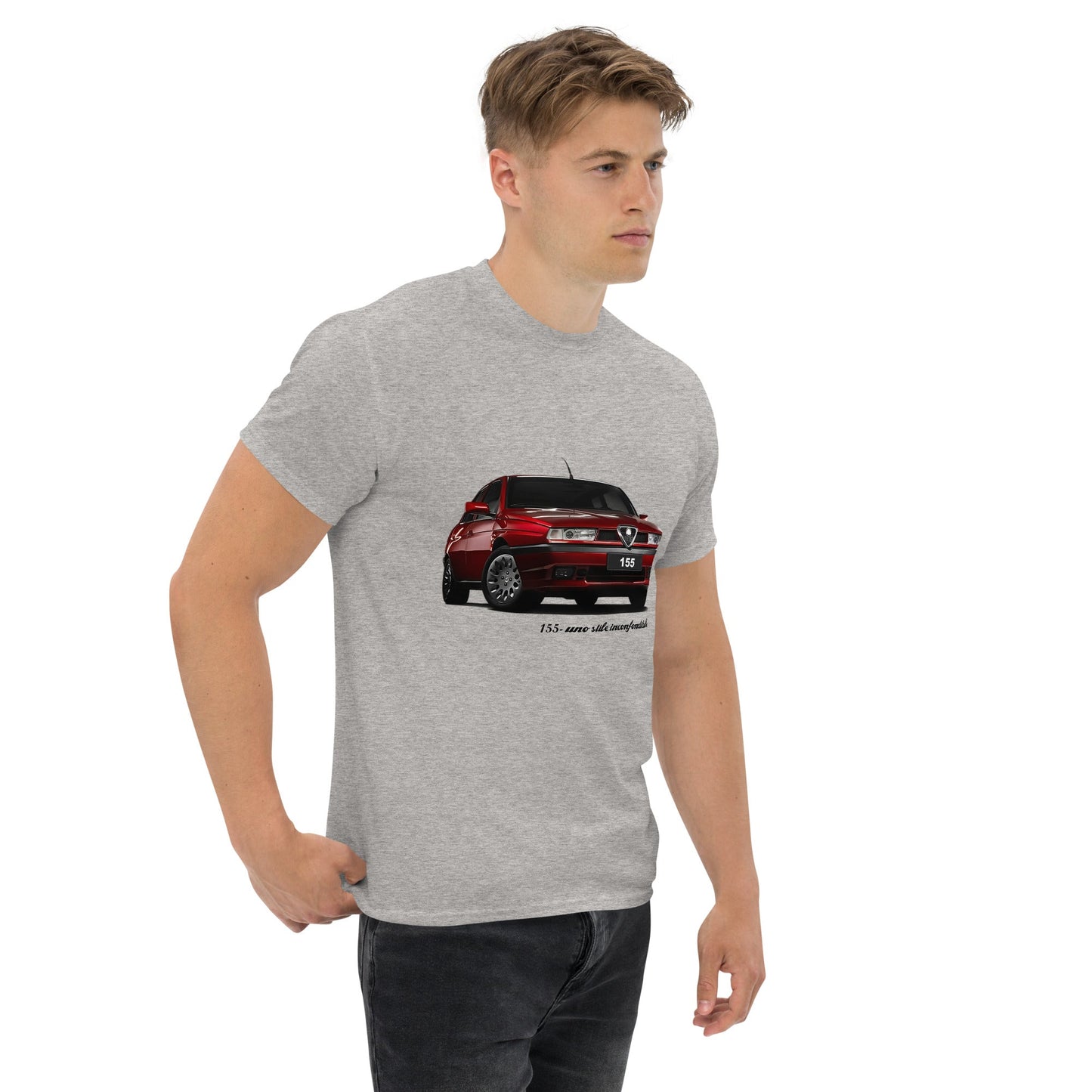 Maglietta Alfa Romeo 155 per veri tifosi – Stile sportivo e passione automobilistica