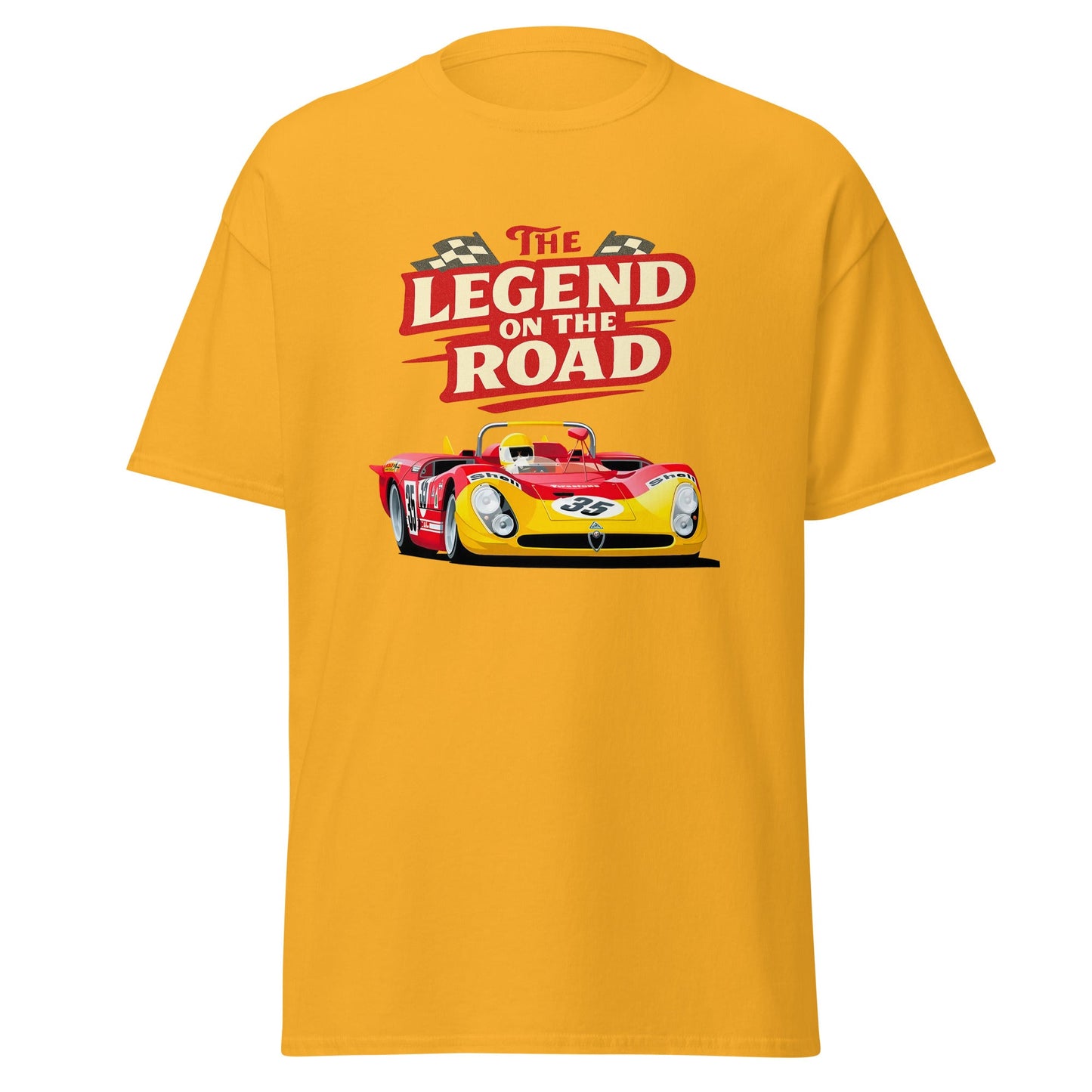 Maglietta Alfa Romeo Tipo 33/3 Stradale T shirt celebrativa per veri appassionati