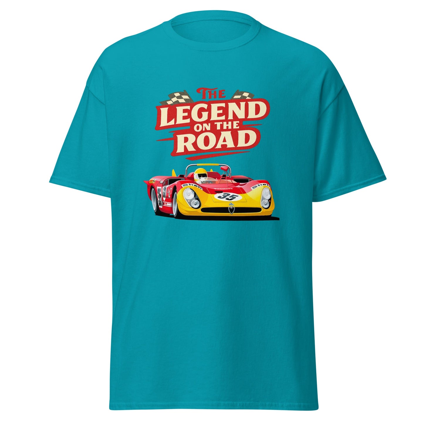 Maglietta Alfa Romeo Tipo 33/3 Stradale T shirt celebrativa per veri appassionati