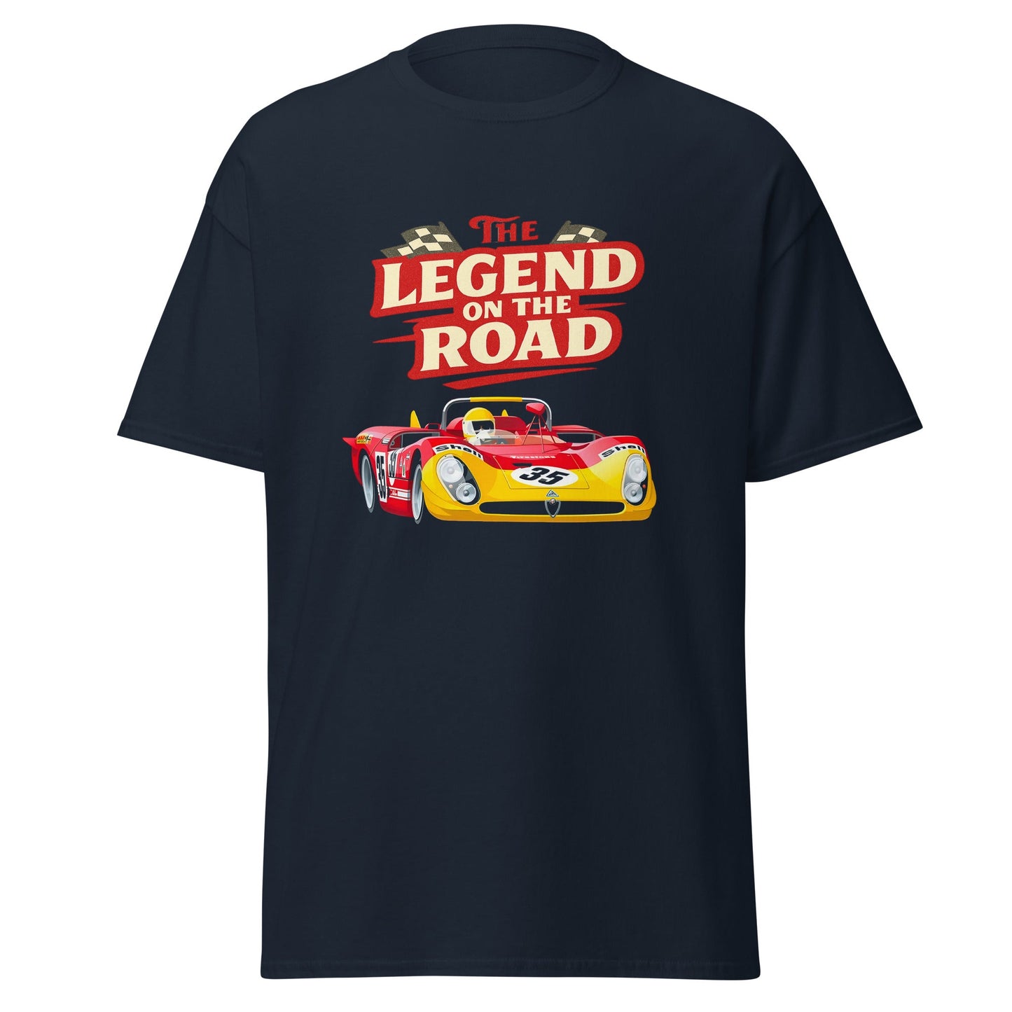 Maglietta Alfa Romeo Tipo 33/3 Stradale T shirt celebrativa per veri appassionati
