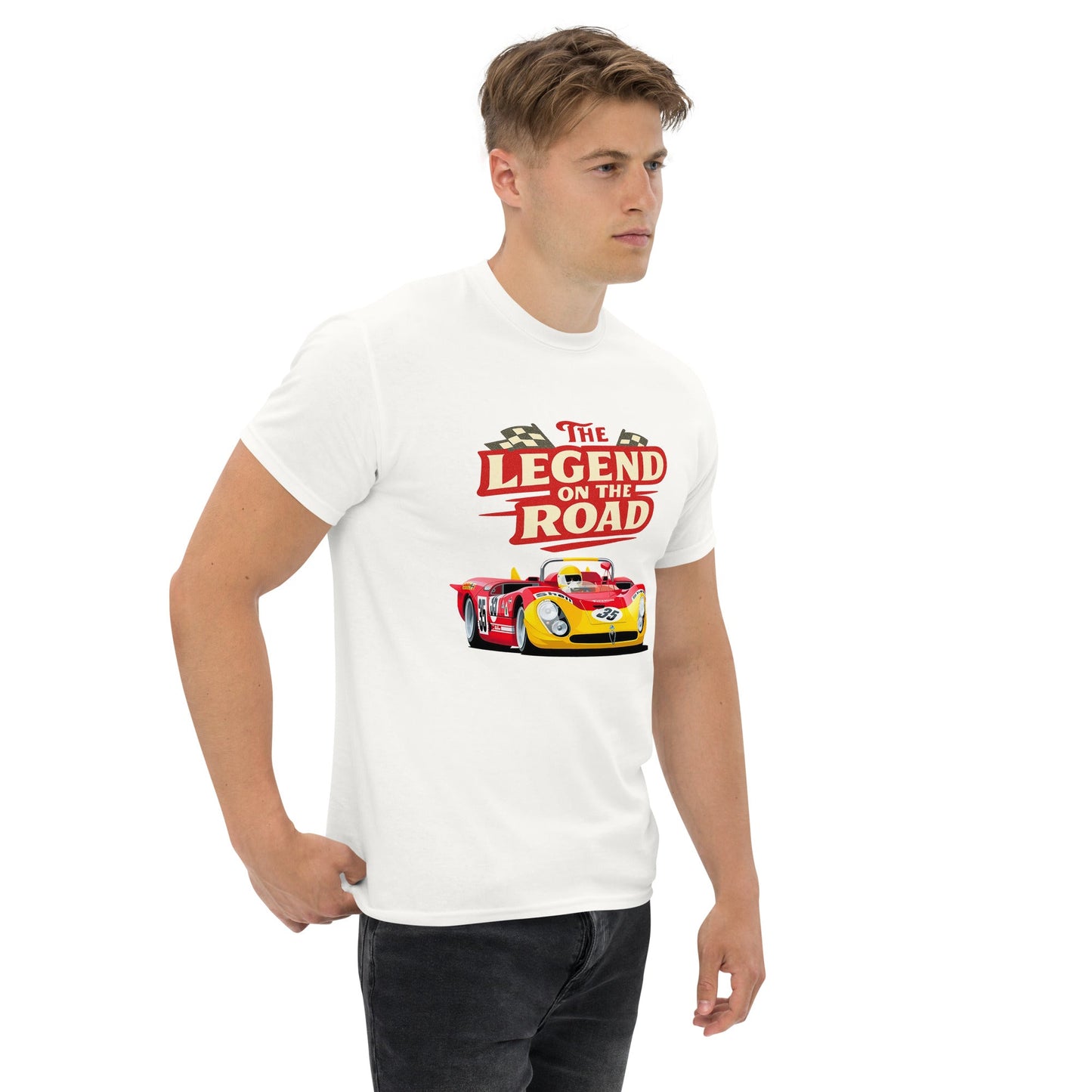 Maglietta Alfa Romeo Tipo 33/3 Stradale T shirt celebrativa per veri appassionati