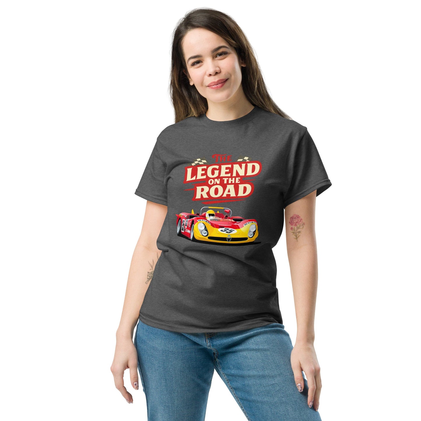 Maglietta Alfa Romeo Tipo 33/3 Stradale T shirt celebrativa per veri appassionati