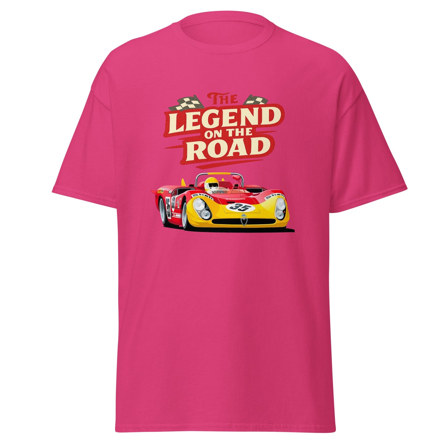 Maglietta Alfa Romeo Tipo 33/3 Stradale T shirt celebrativa per veri appassionati